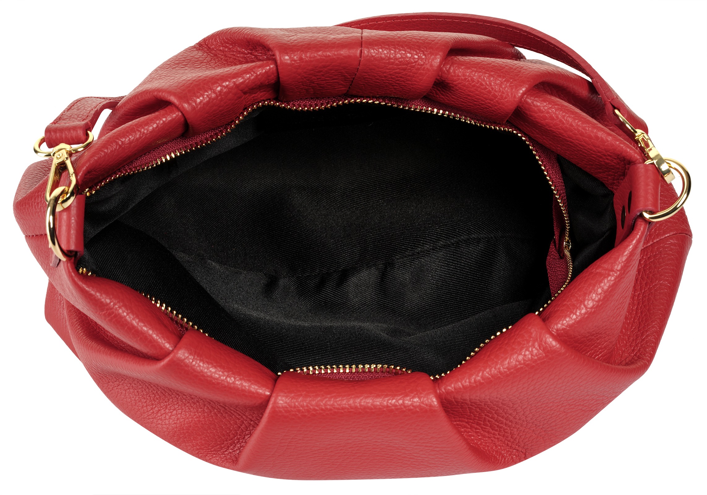 Samantha Look Sac à bandoulière cuir véritable, fabriqué en Italie