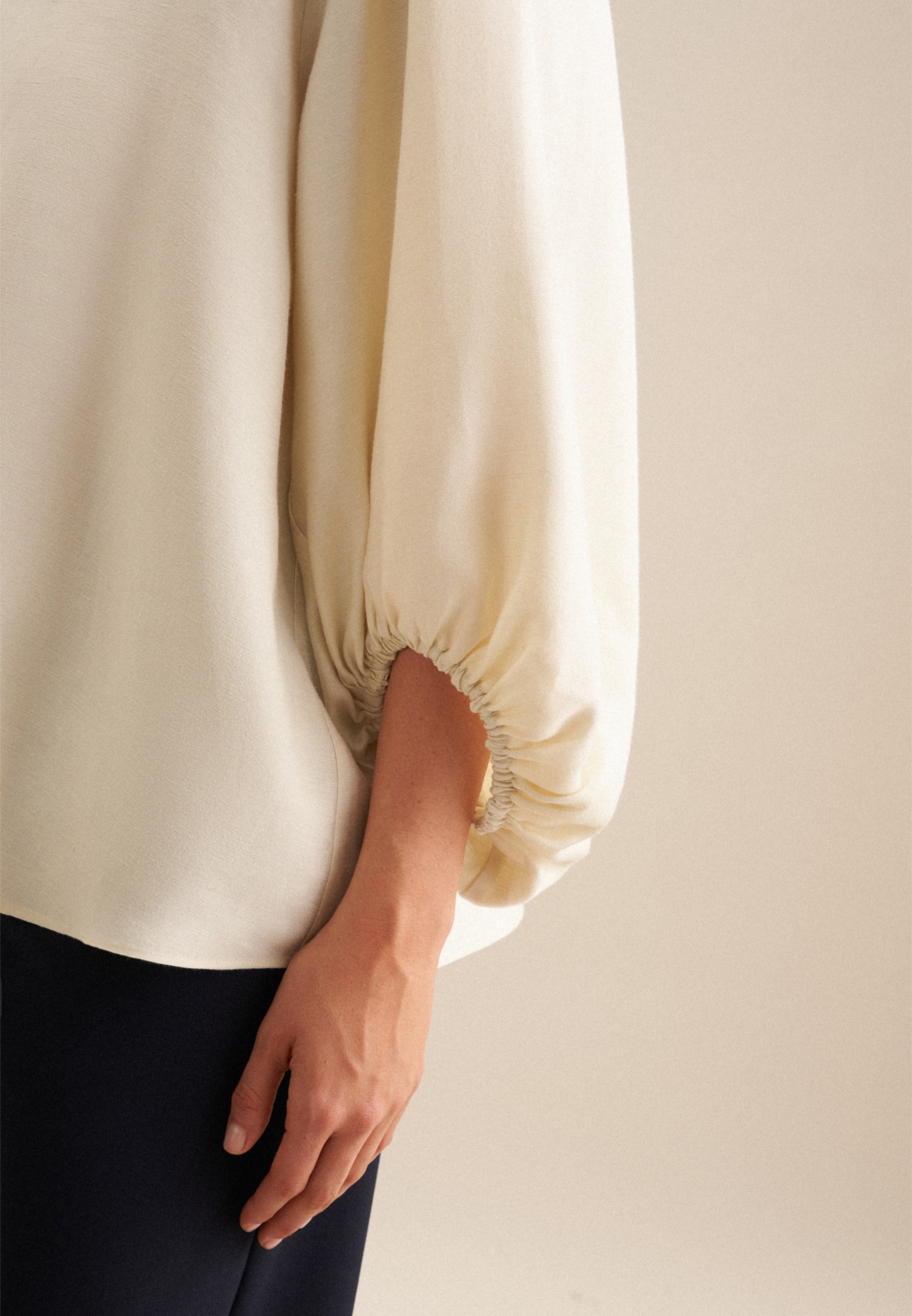 seidensticker Shirtbluse »Schwarze Rose« 3/4 V-Neck Uni