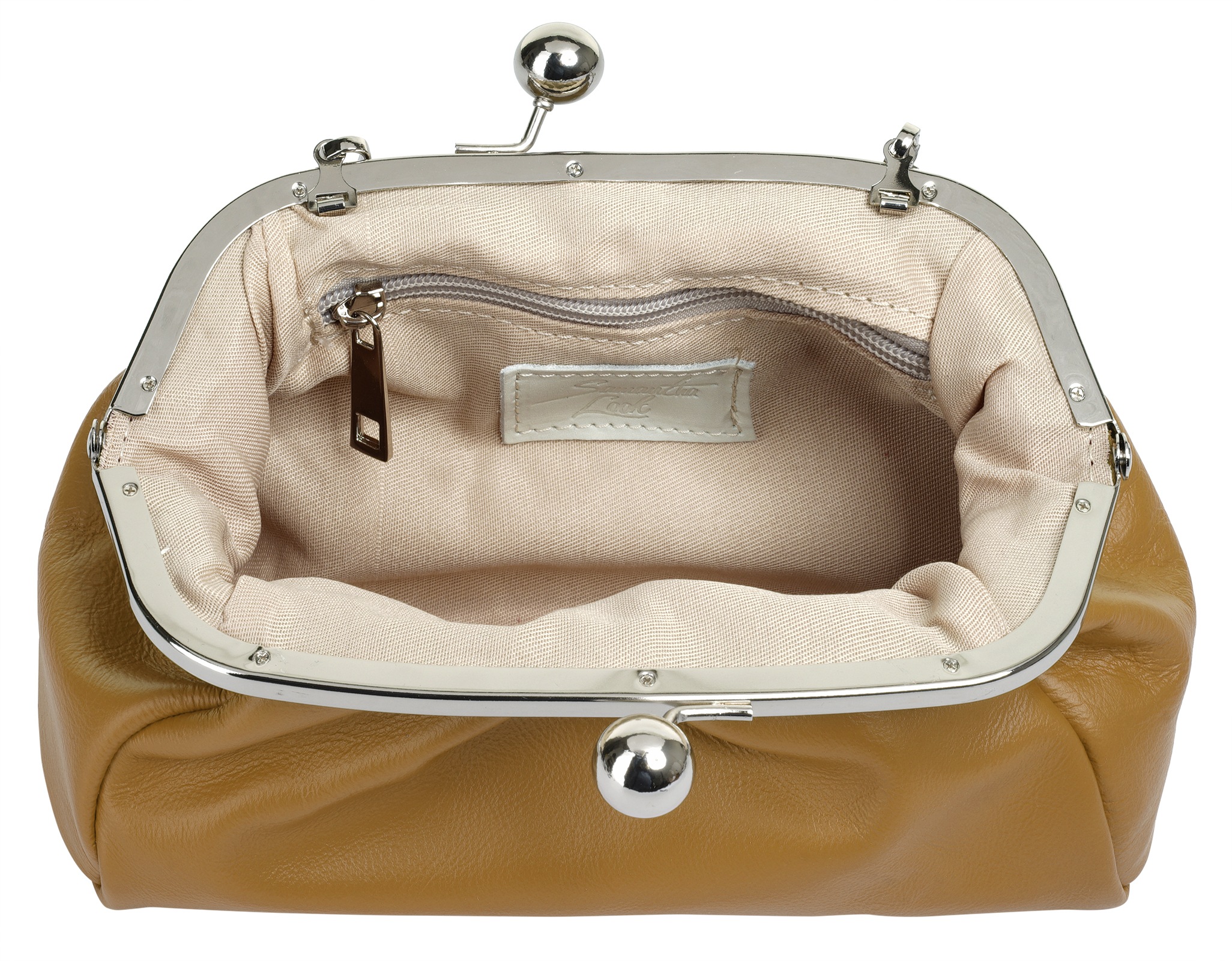 Samantha Look Sac à bandoulière echt Leder, Made in Italy