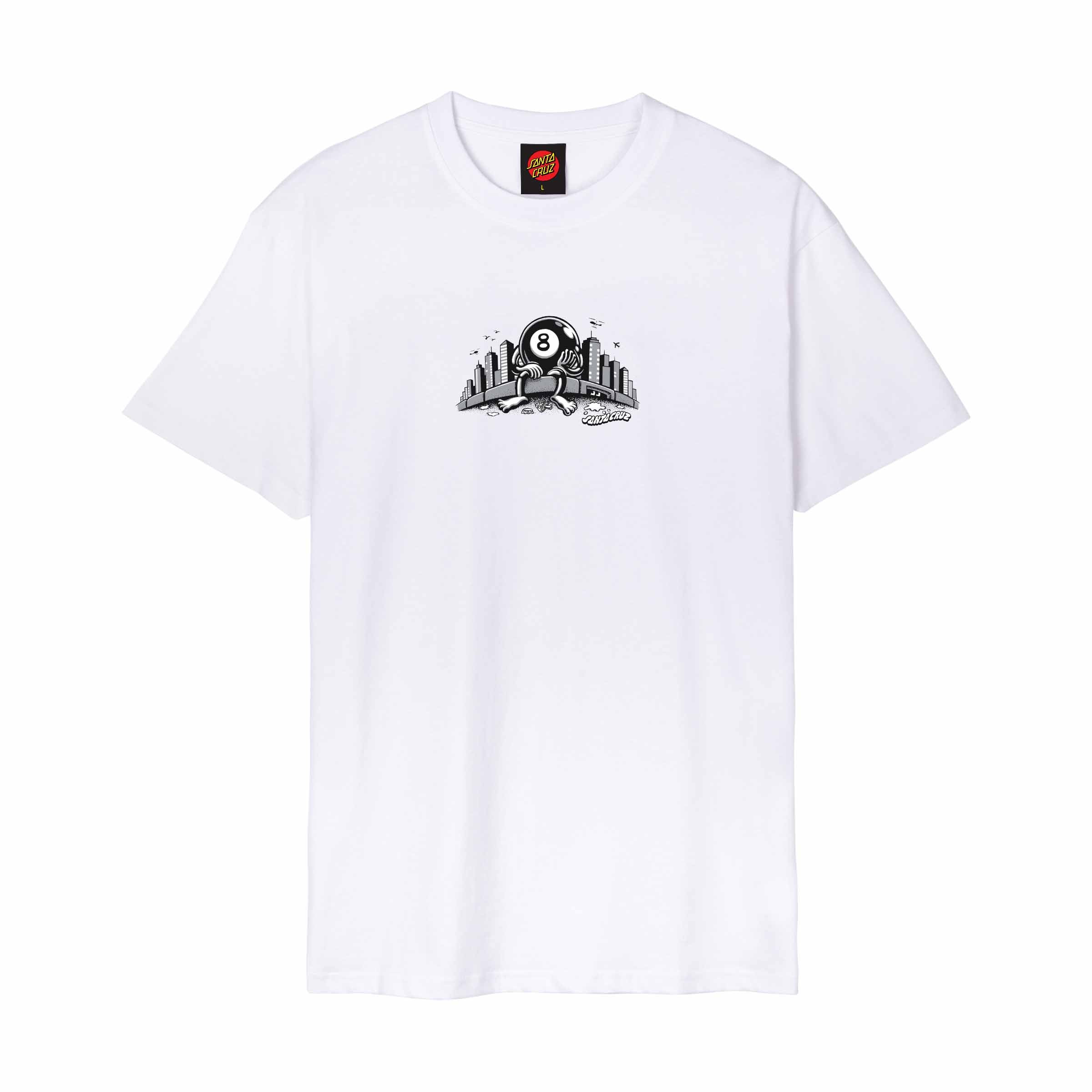 Image of Santa Cruz T-Shirt aus 100% Baumwolle, leichtes Material, für Freizeit