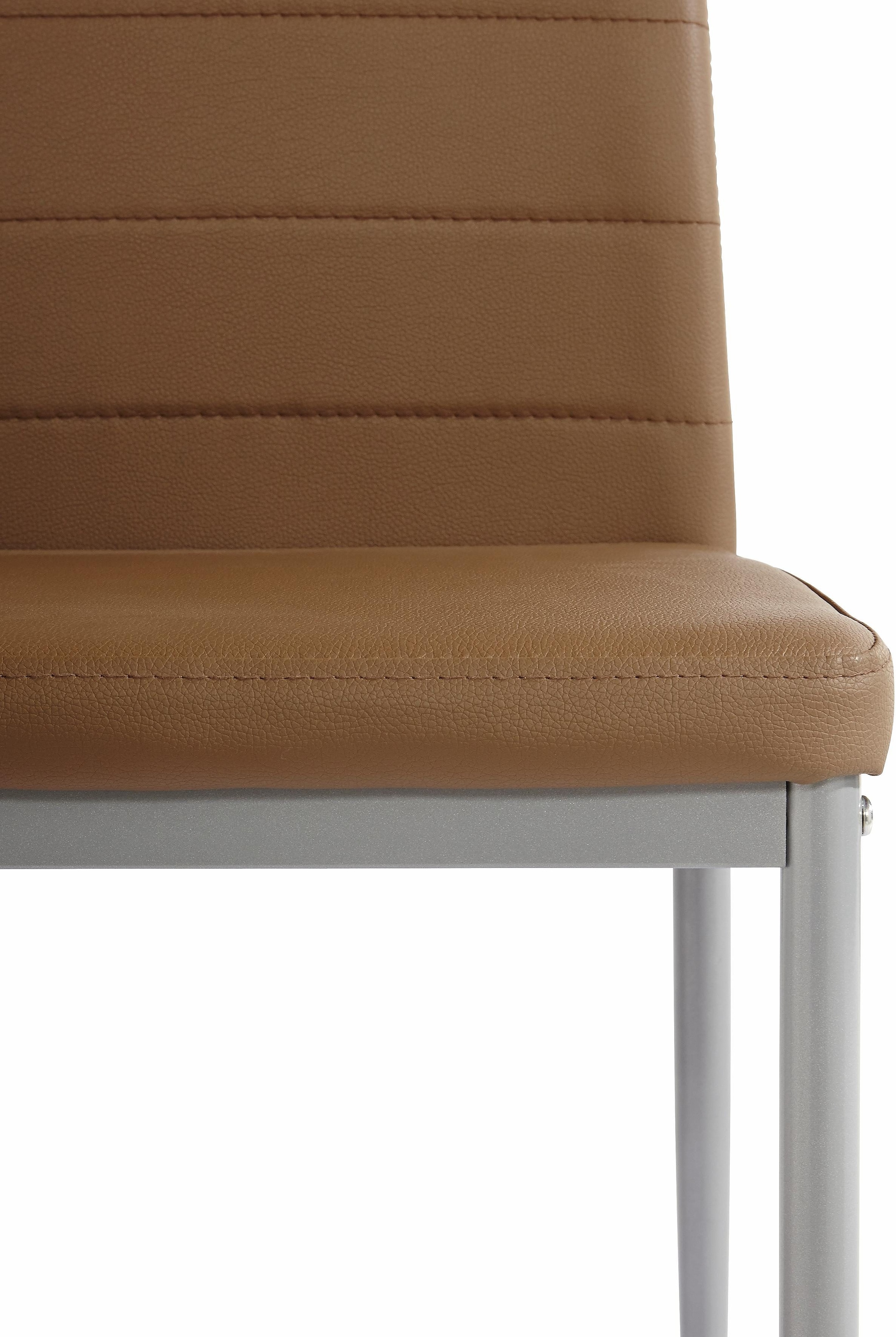 Homexperts Esszimmerstuhl »Pegasus« (Set) 4 Stk.Bezug in Kunstleder