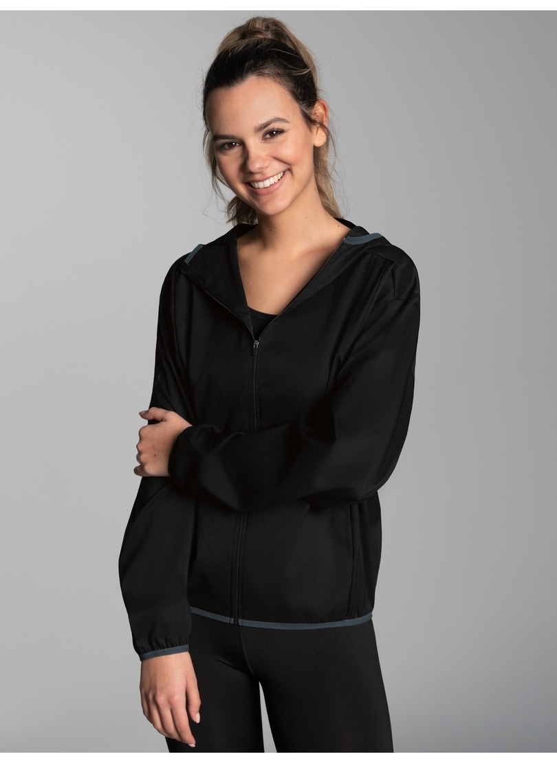 Image of Trigema Sweatjacke "TRIGEMA Dünne Kapuzenjacke mit praktischen Taschen" 1 Stk.