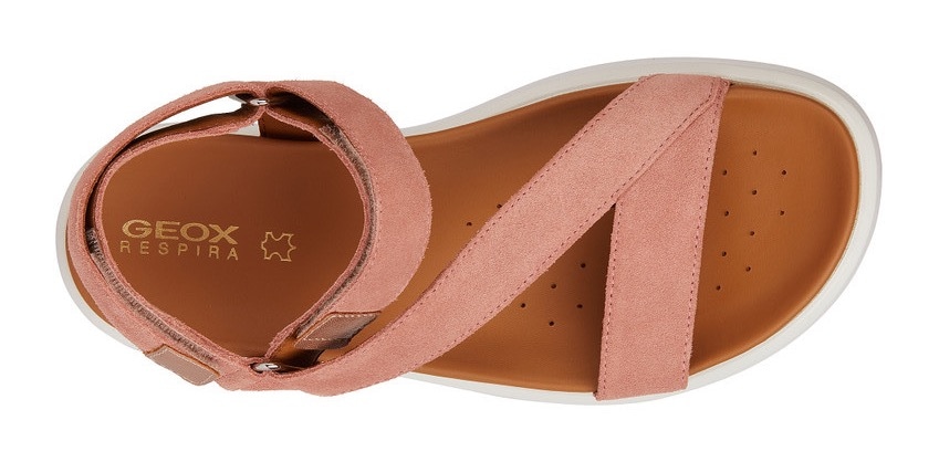 Geox Sandale »D XAND 2S B«  , Sommerschuh, Sandalette, mit Klettverschluss an der Ferse