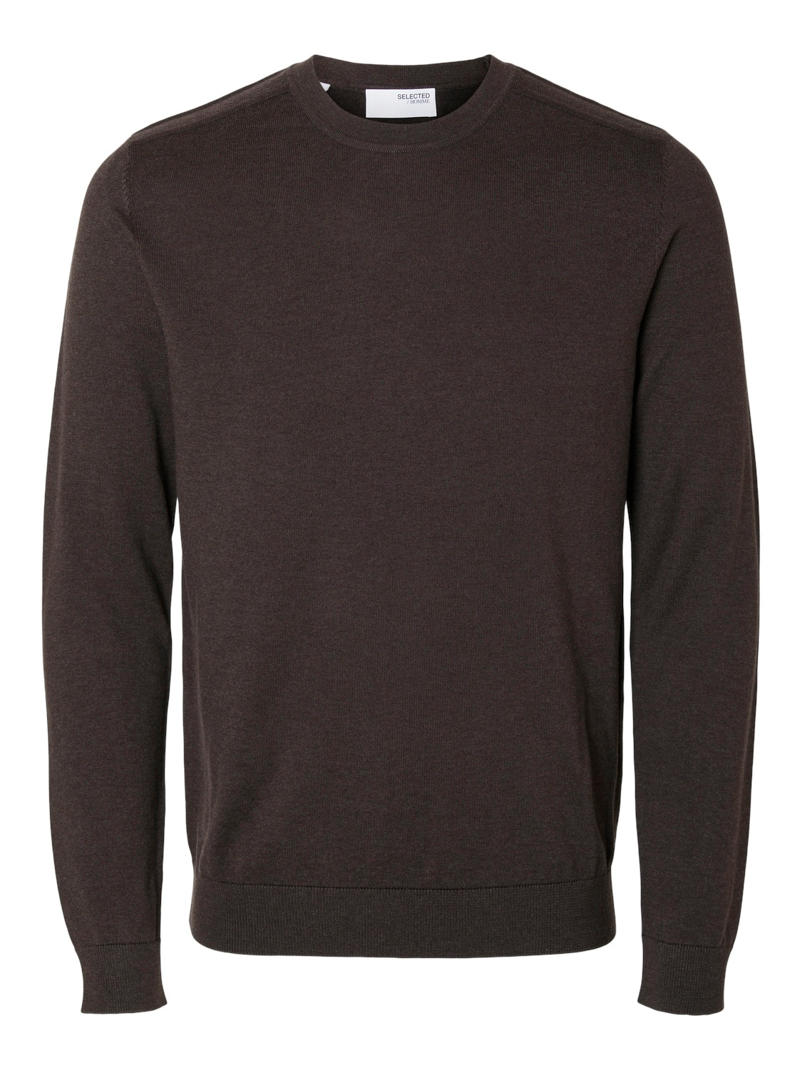 SELECTED HOMME Strickpullover »SLHBERG CREW NECK NOOS«