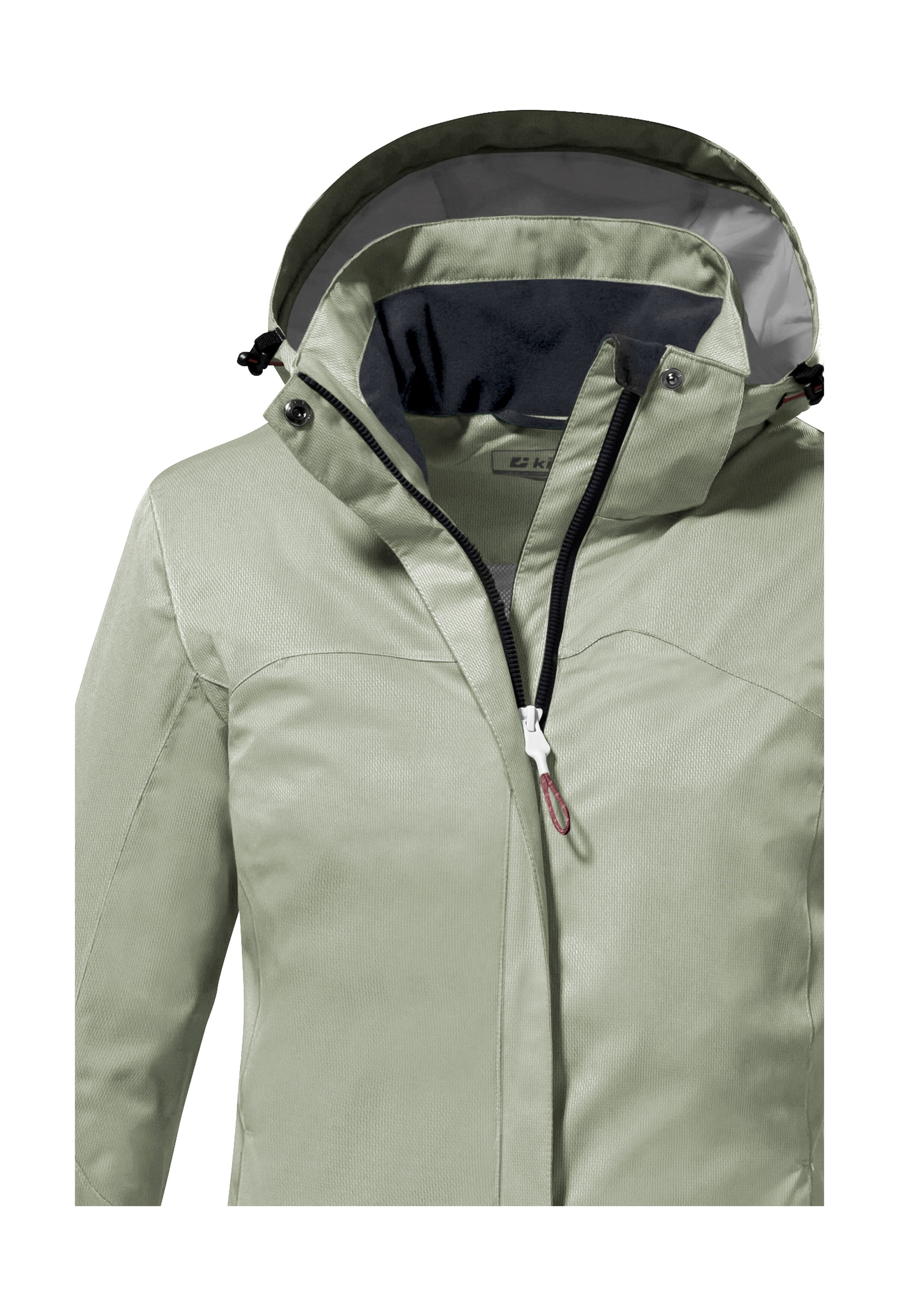 Killtec Funktionsjacke »KOS 133 WMN JCKT« Wasser- und winddichte Damenjacke mit abnehmbarer Kapuze