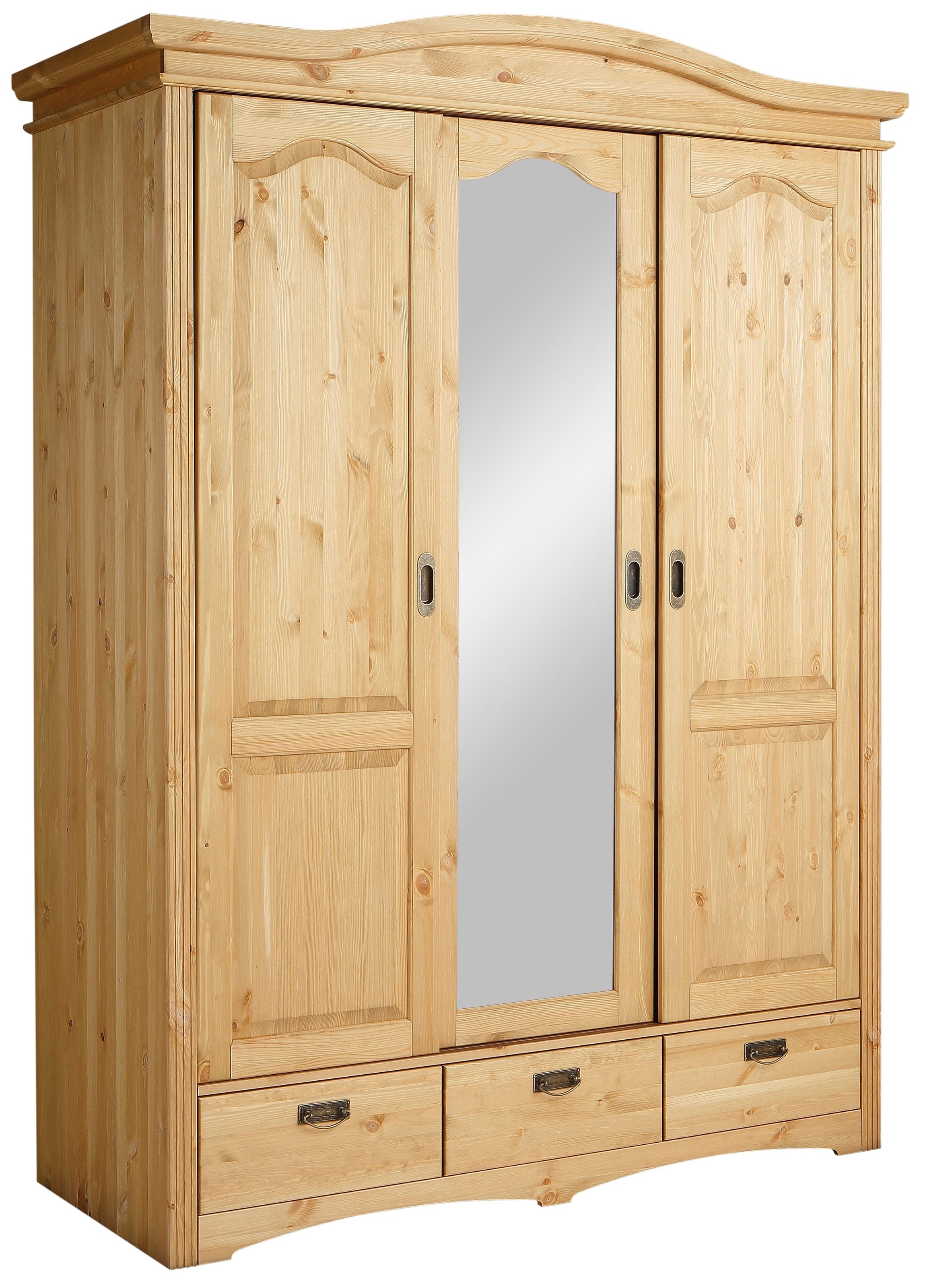Image of Home affaire Schiebetürenschrank »Konrad«, aus massiver Kiefer bei Ackermann Versand Schweiz