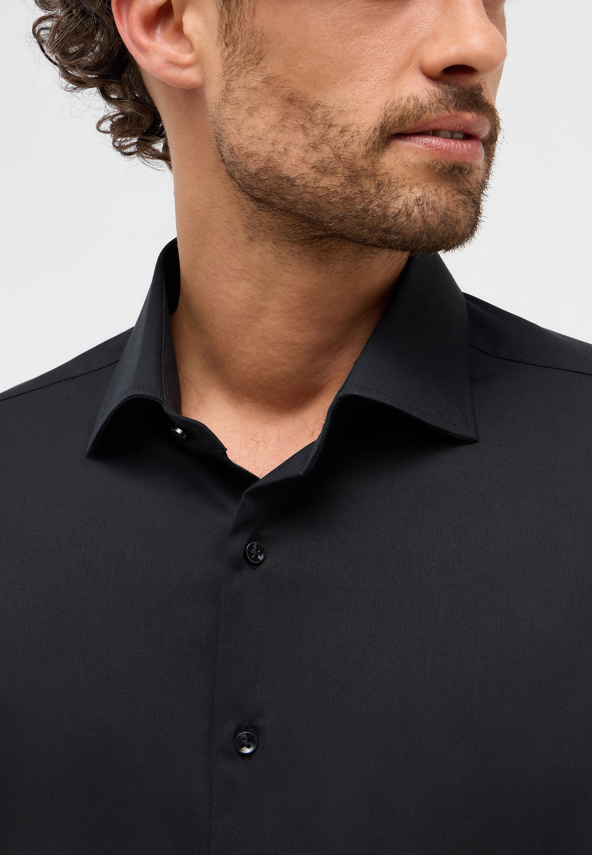Eterna Langarmhemd »SLIM FIT« NON IRON (bügelfrei)