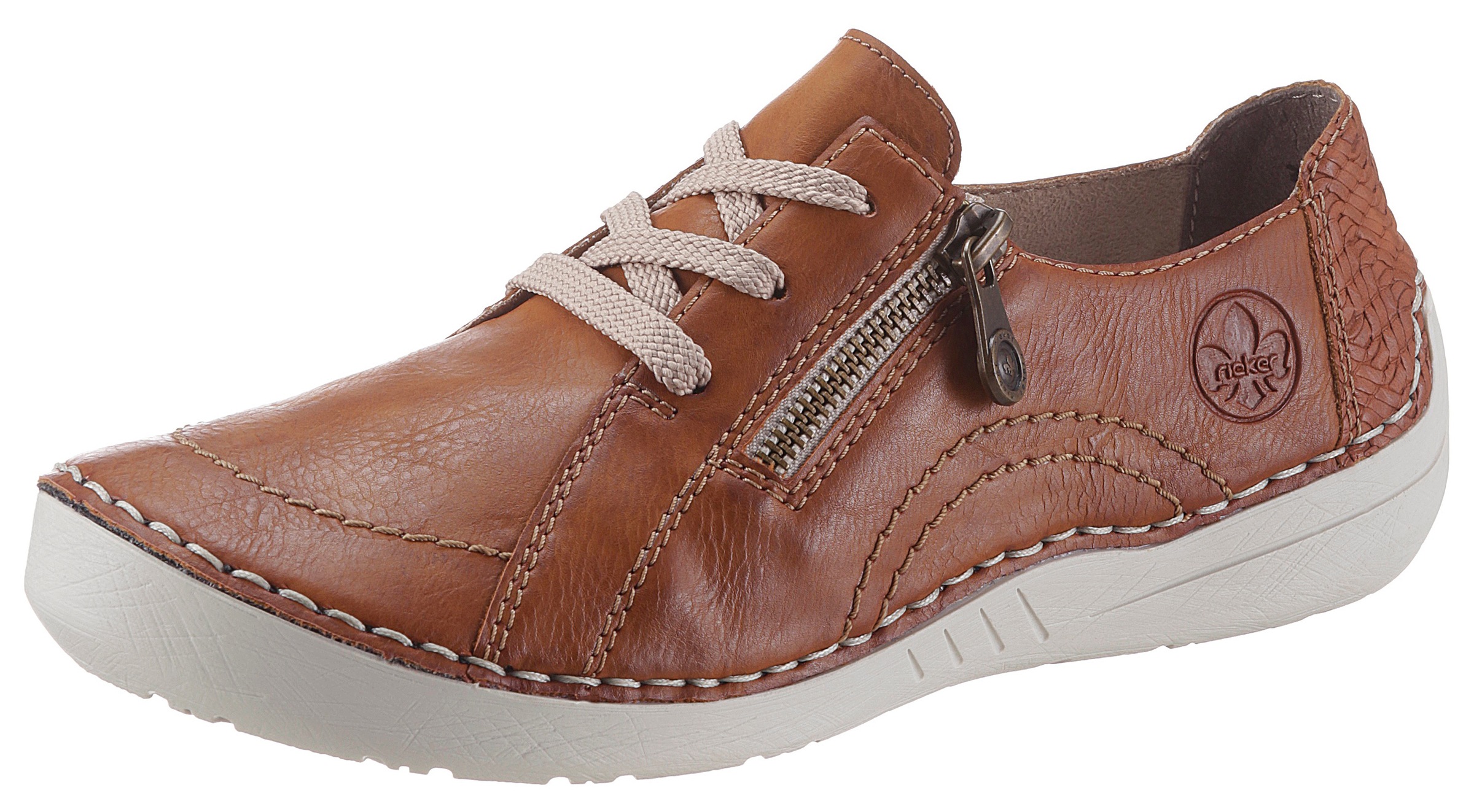 Image of Rieker Schnürschuh, mit Ziernähten bei Ackermann Versand Schweiz