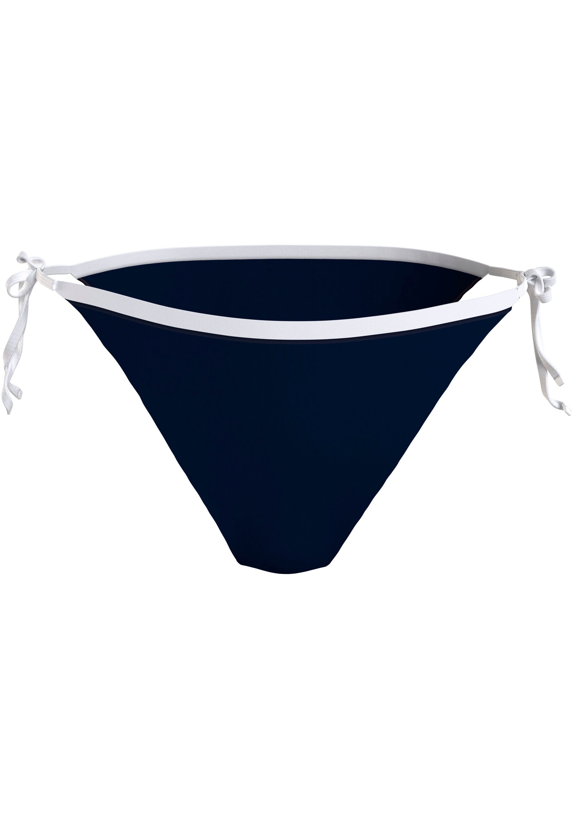 Tommy Hilfiger Swimwear Bikini-Hose »CHEEKY STRING SIDE TIE«, mit kontrastfarbenen Kanten