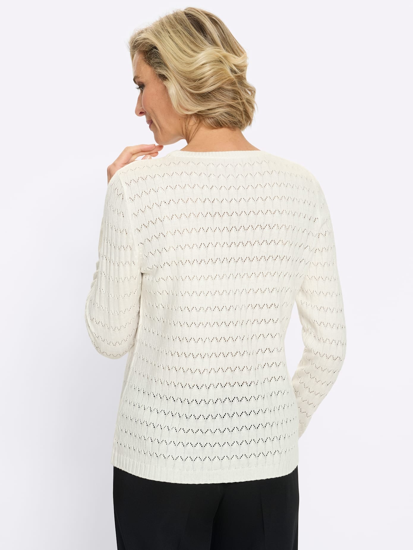 Classic Basics Pull en tricot »Rundhals-Pullover«