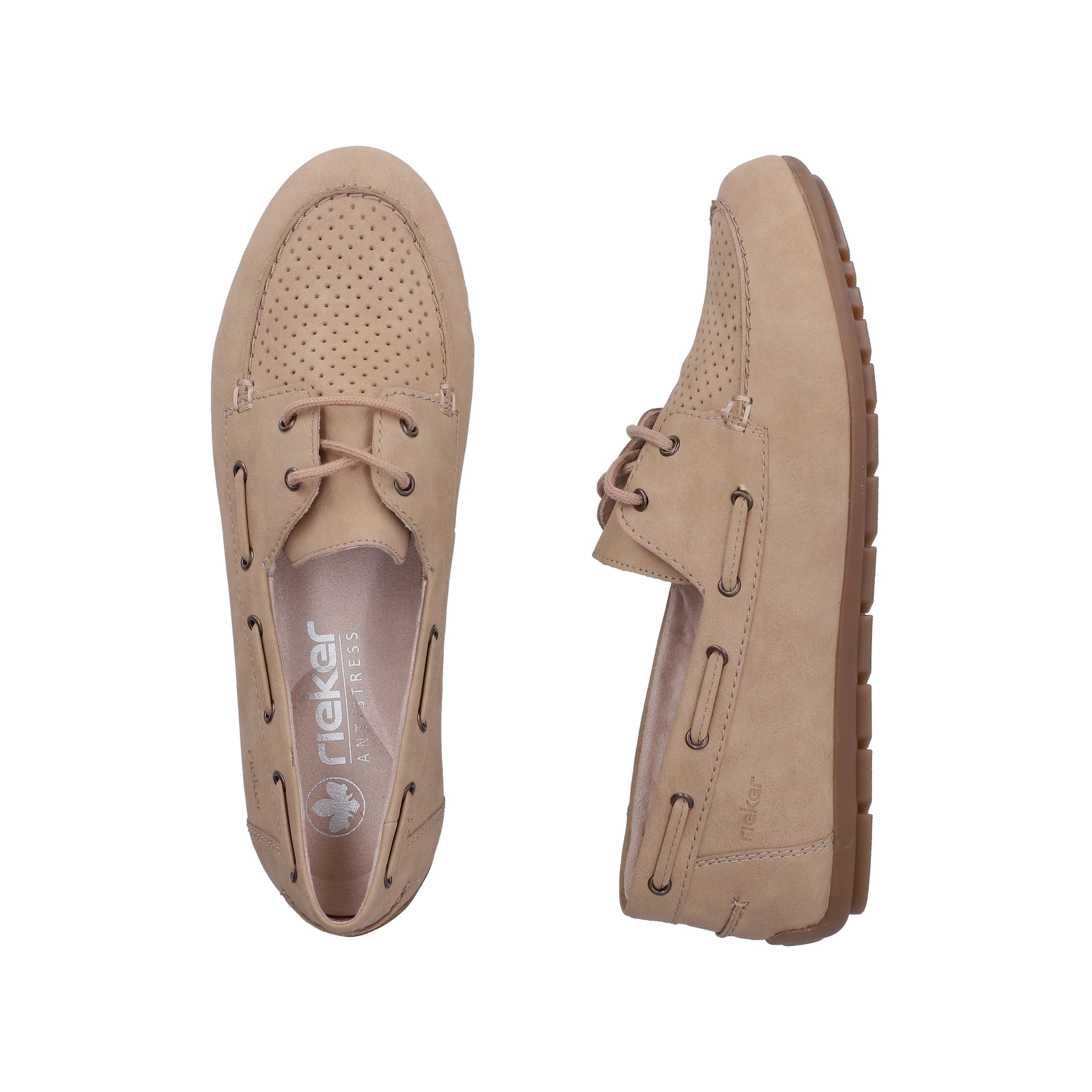 Rieker Bottes  Mocassin, chaussure à lacets, chaussure basse avec semelle intérieure souple
