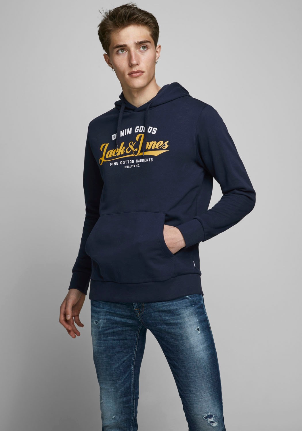 Image of Jack & Jones Kapuzensweatshirt »LOGO HOOD« bei Ackermann Versand Schweiz