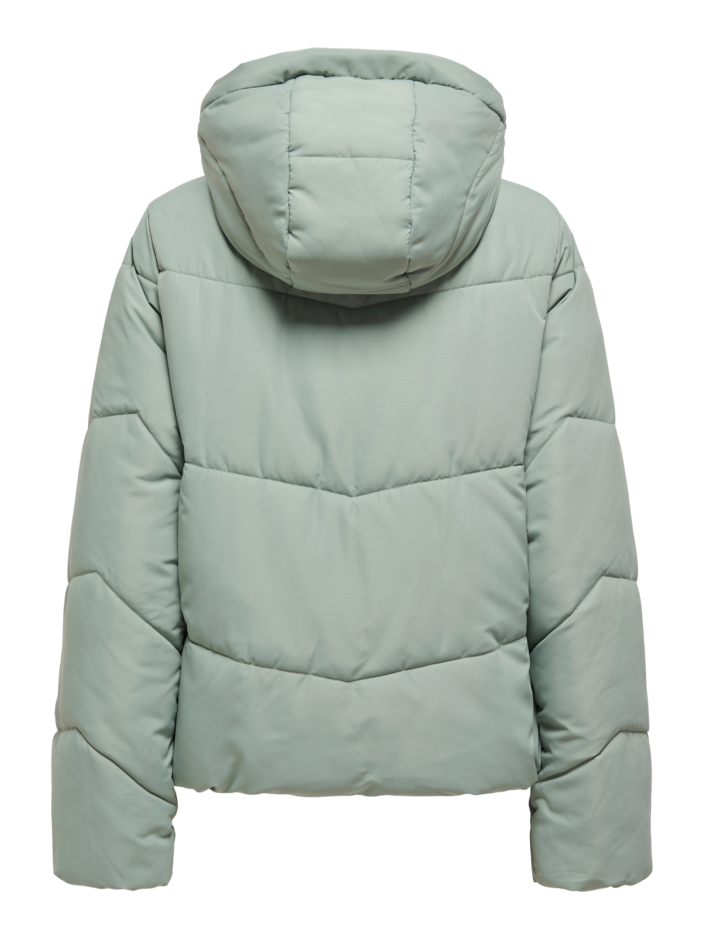ONLY Veste matelassée »ONLMAGGI LIFE SHORT PUFFER CC OTW« mit Kapuze Kunstfaser,
