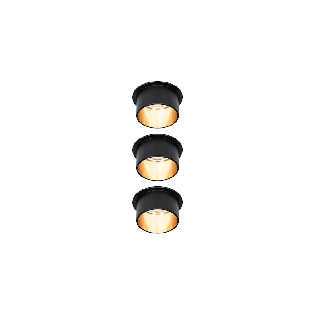 Paulmann LED Deckenspot »LED Gil Coin«, 3 flammig-flammig