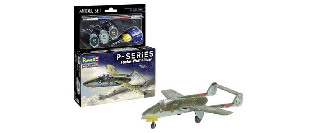 Image of Revell Modellbausatz "Model Set Focke-Wulf TL Jäger Flitzer?- P-Series 1:72" 1:72