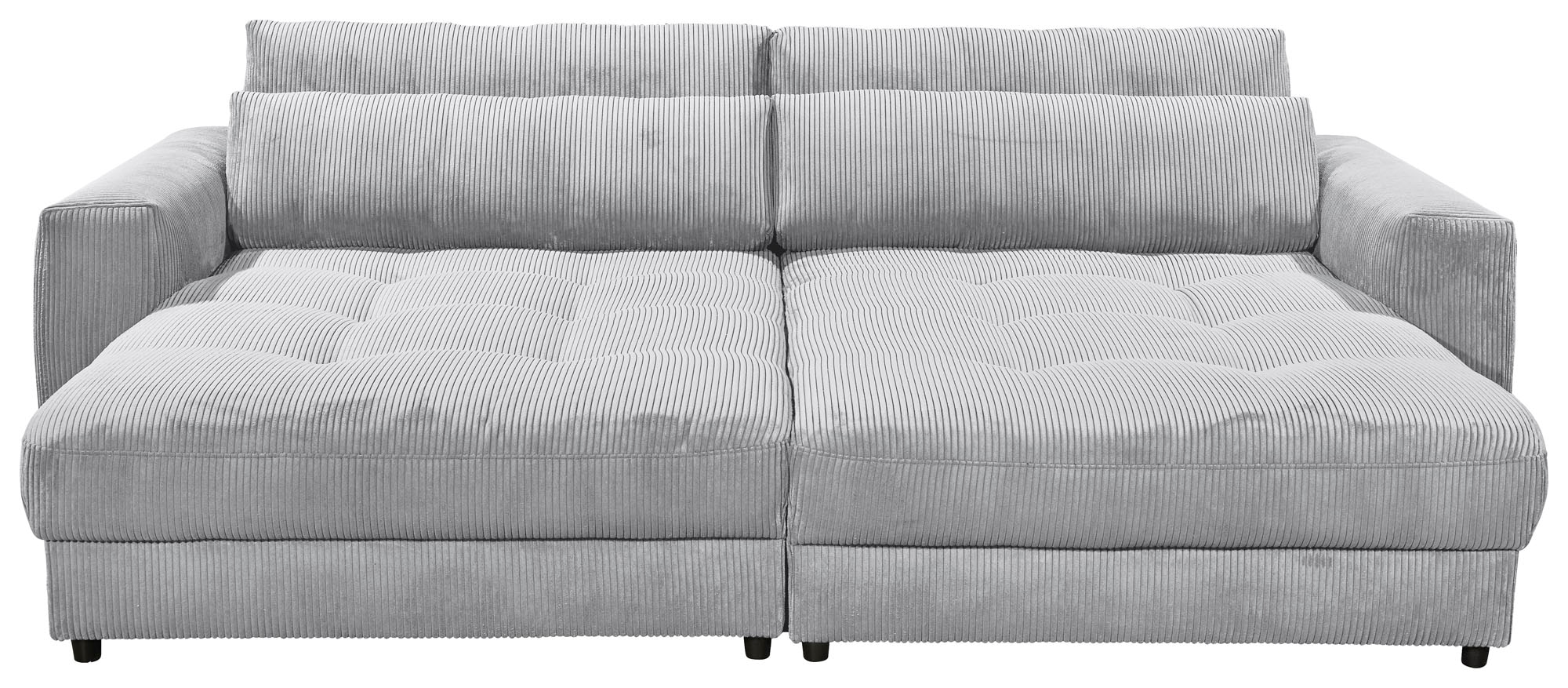 ED EXCITING DESIGN Loveseat »Barura«, (2 St.), Big-Sofa mit 2 Nierenkissen