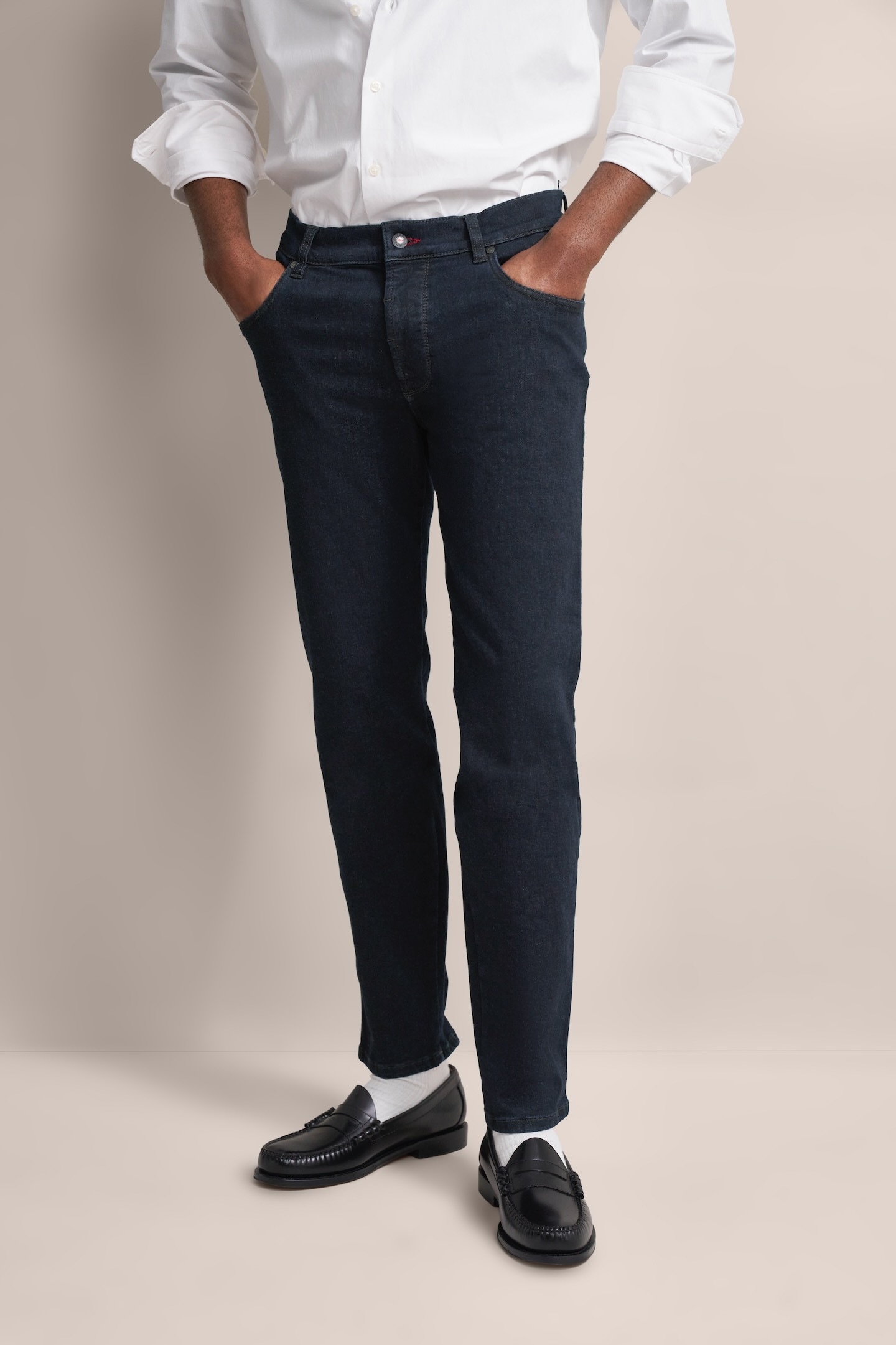 Image of bugatti 5-Pocket-Jeans "Basic Essentials" Flexcity-Stretch