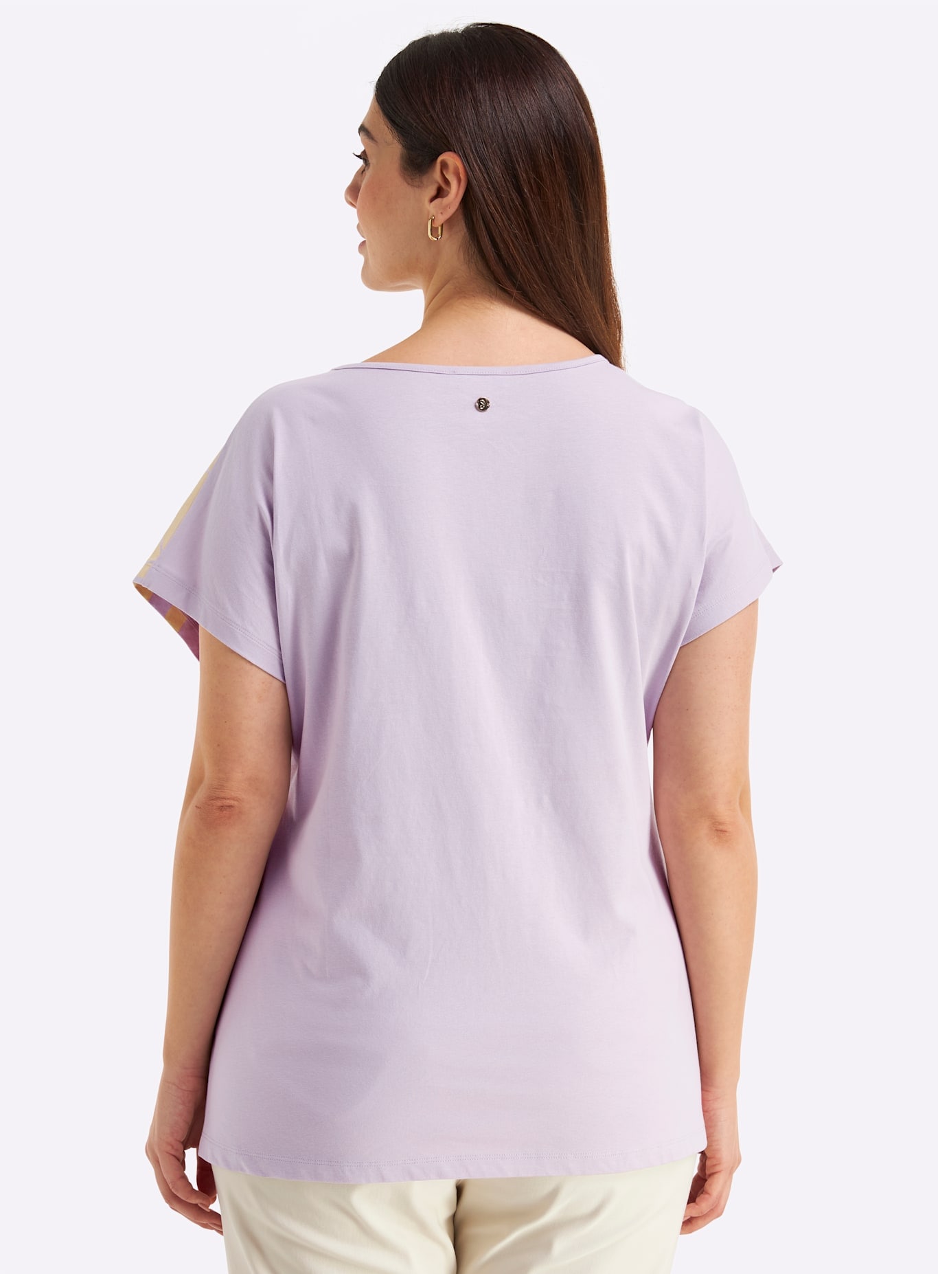 Sheego T-shirt »Halbarmshirt« 1