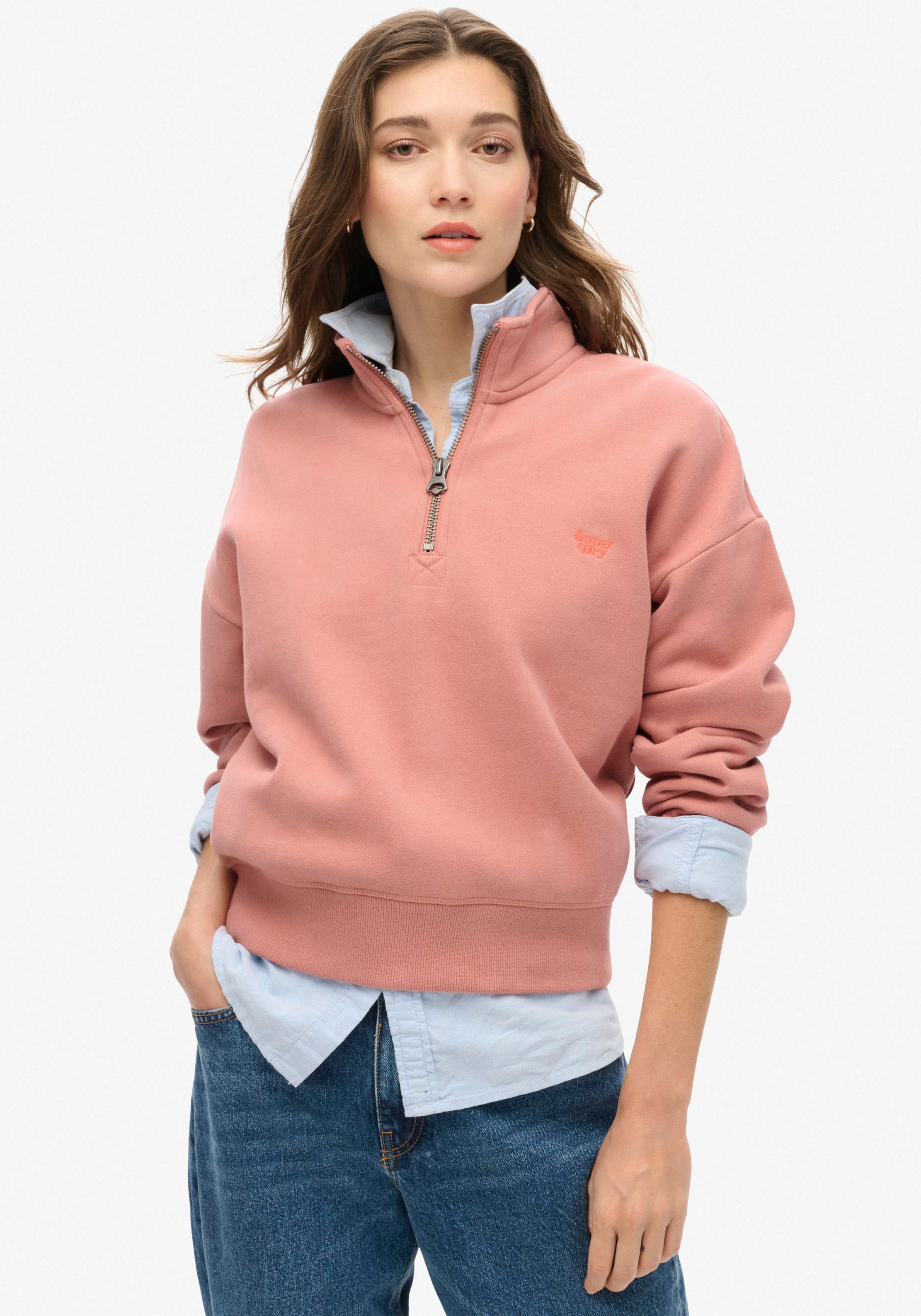 Sweatshirt »ESSENTIAL HALF ZIP SWEATSHIRT«