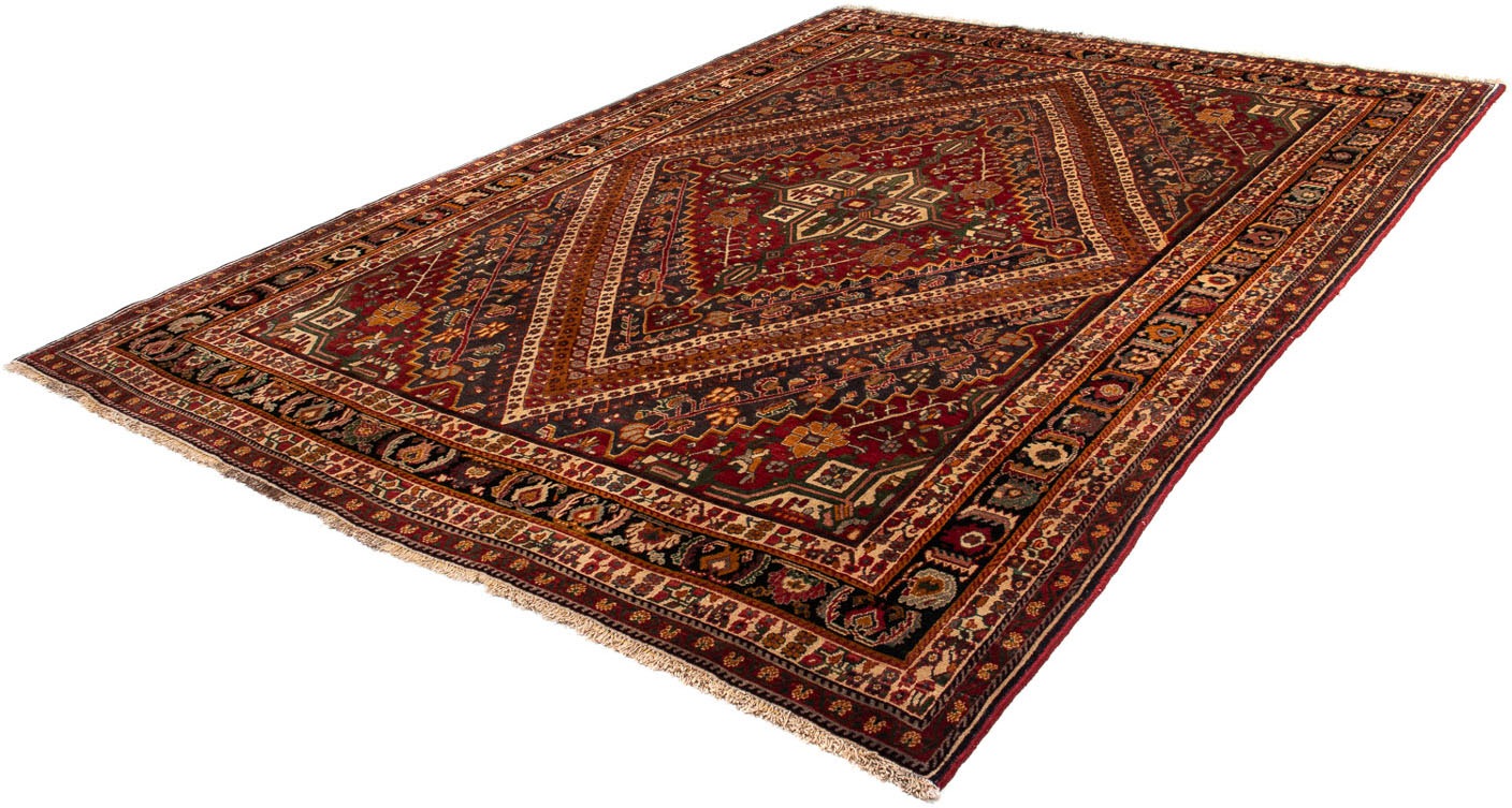 Image of morgenland Orientteppich »Perser - Nomadic - 290 x 206 cm - dunkelrot«, rechteckig, 10 mm Höhe, Wohnzimmer, Handgeknüpft, Einzelstück mit Zertifikat bei Ackermann Versand Schweiz