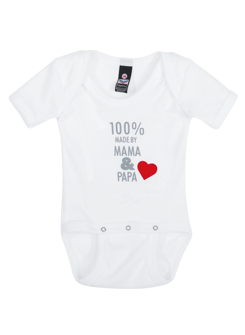 Trigema T-Shirt »TRIGEMA Baby-Body Feinripp«
