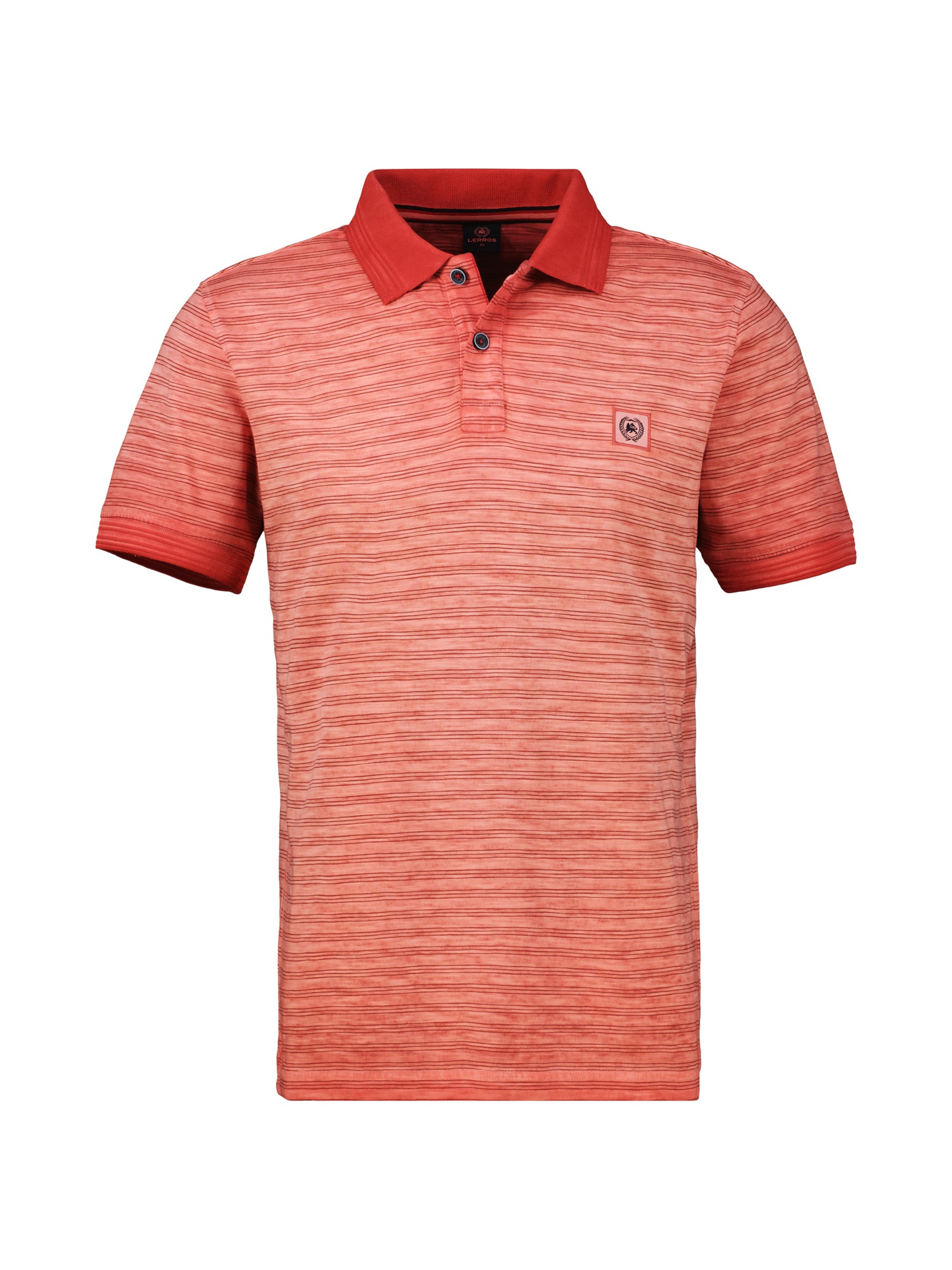LERROS Poloshirt »LERROS Gestreiftes Poloshirt in Grossen Grössen«