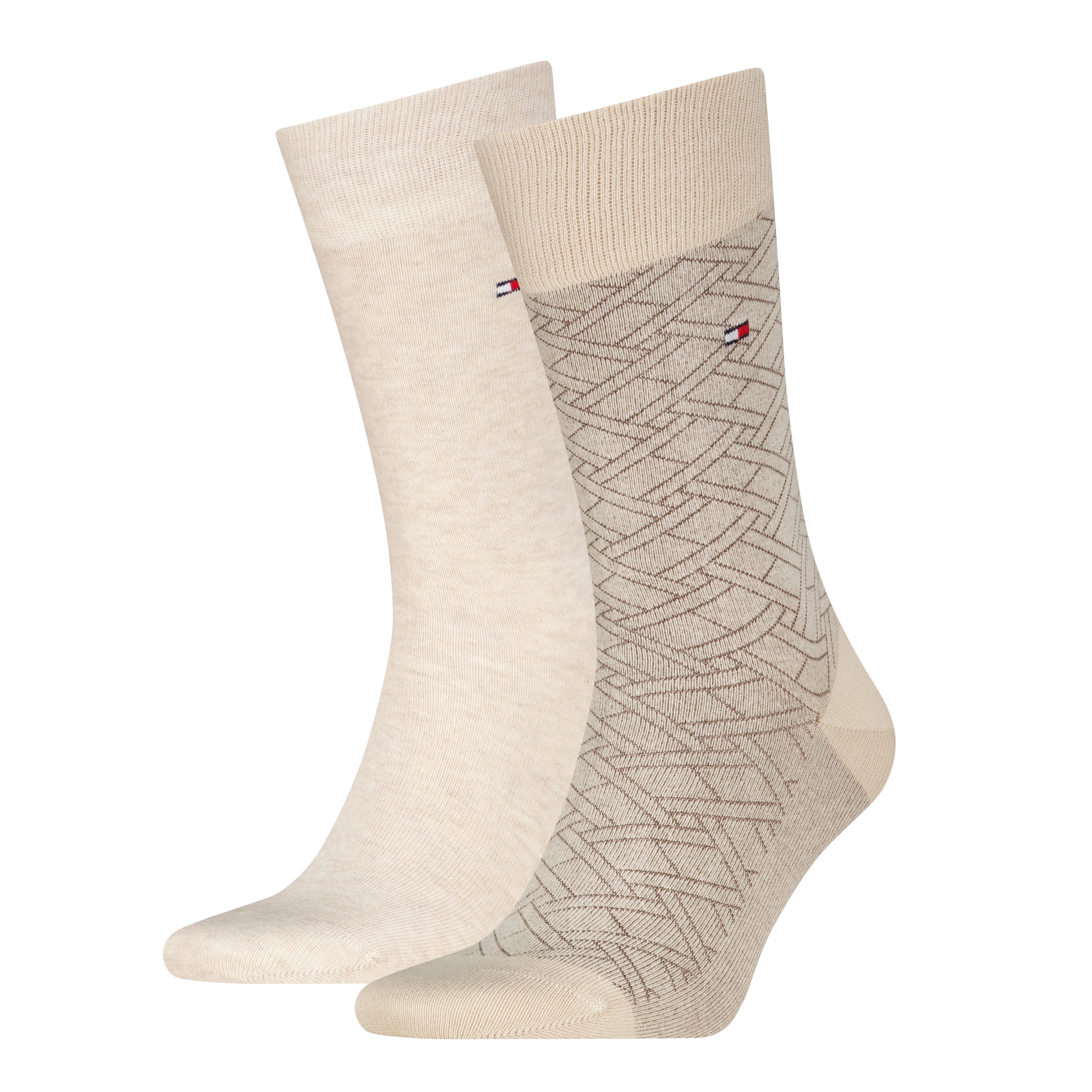 Image of Tommy Hilfiger Socken "TH MEN SOCK 2P AOP FLAG" 2 Paar