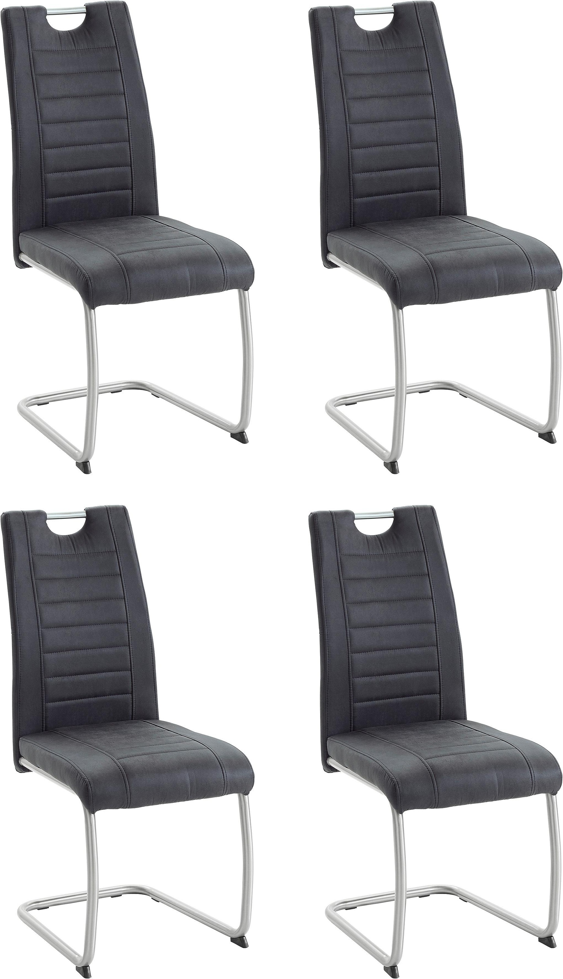 HELA Esszimmerstuhl "Ulla" (Set) 4 Stk.Schwingstuhl, 2 oder 4 Stück