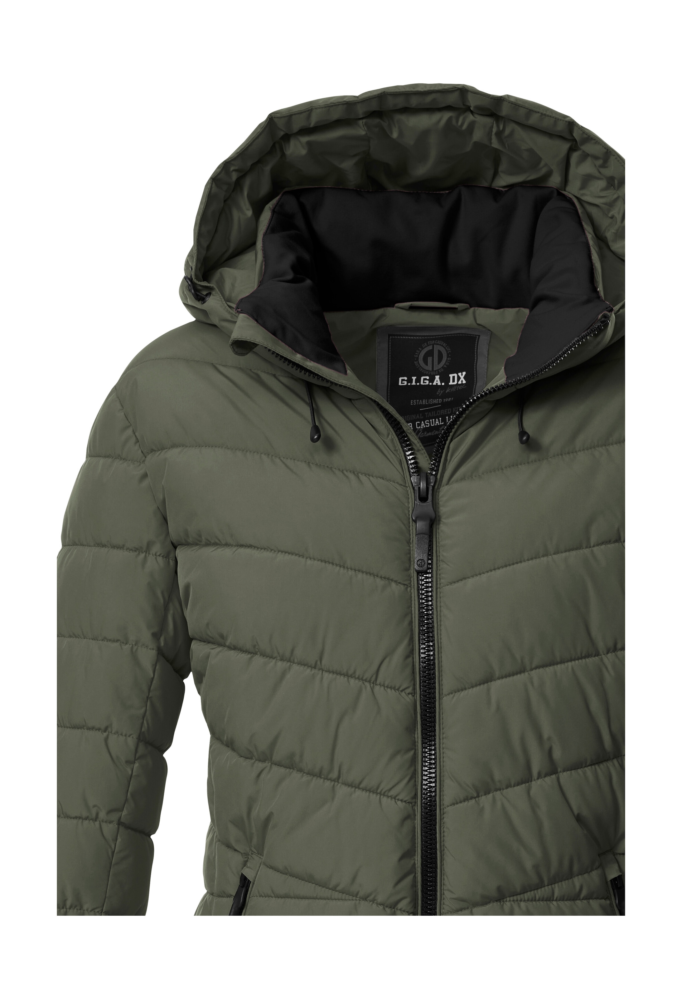 G.I.G.A. DX by killtec Veste matelassée »GW 32 WMN QLTD JCKT« Veste élégante pour femme, déperlante, respirante, capuche amovible
