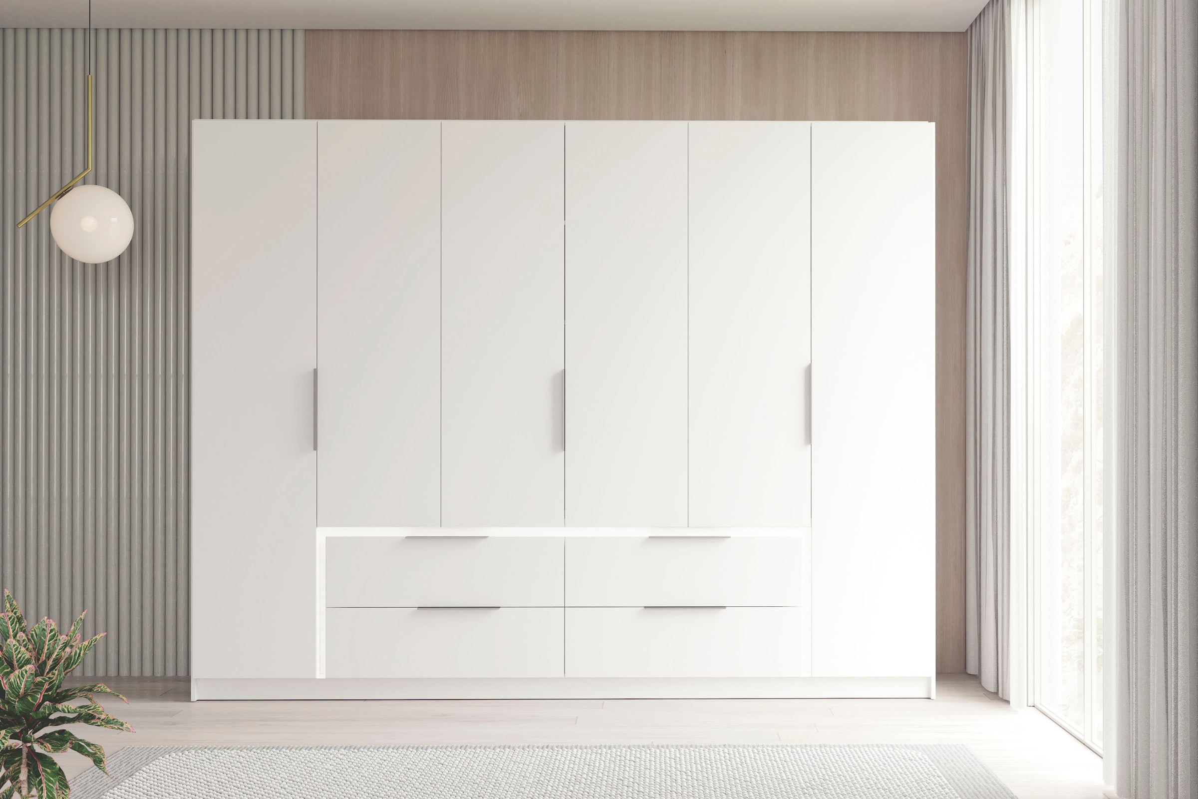 FORTE Kleiderschrank »Luano«