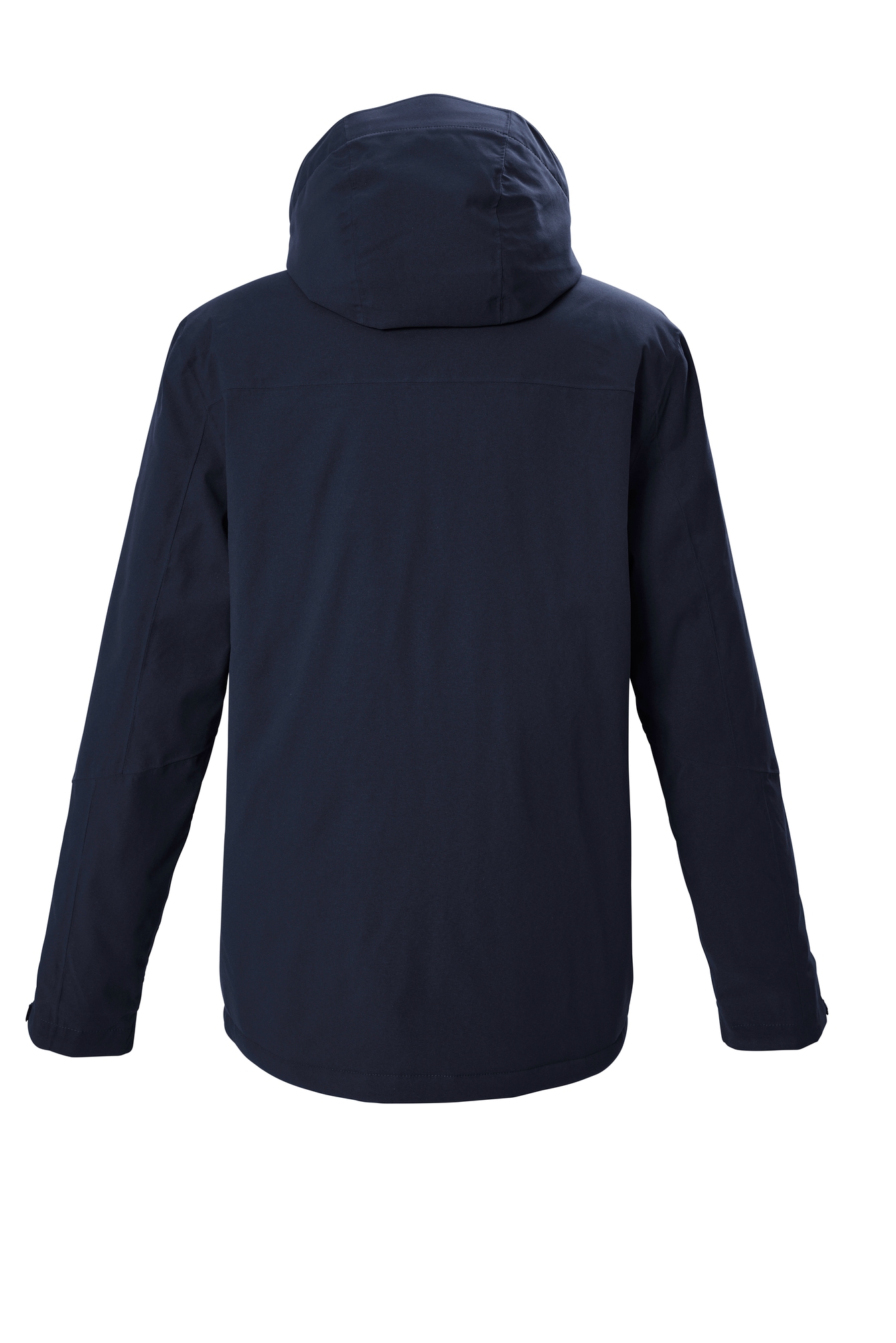 Killtec Veste fonctionnelle »KOW 2 MN JCKT« avec capuche avec protège-menton, respirant, imperméable, coupe-vent