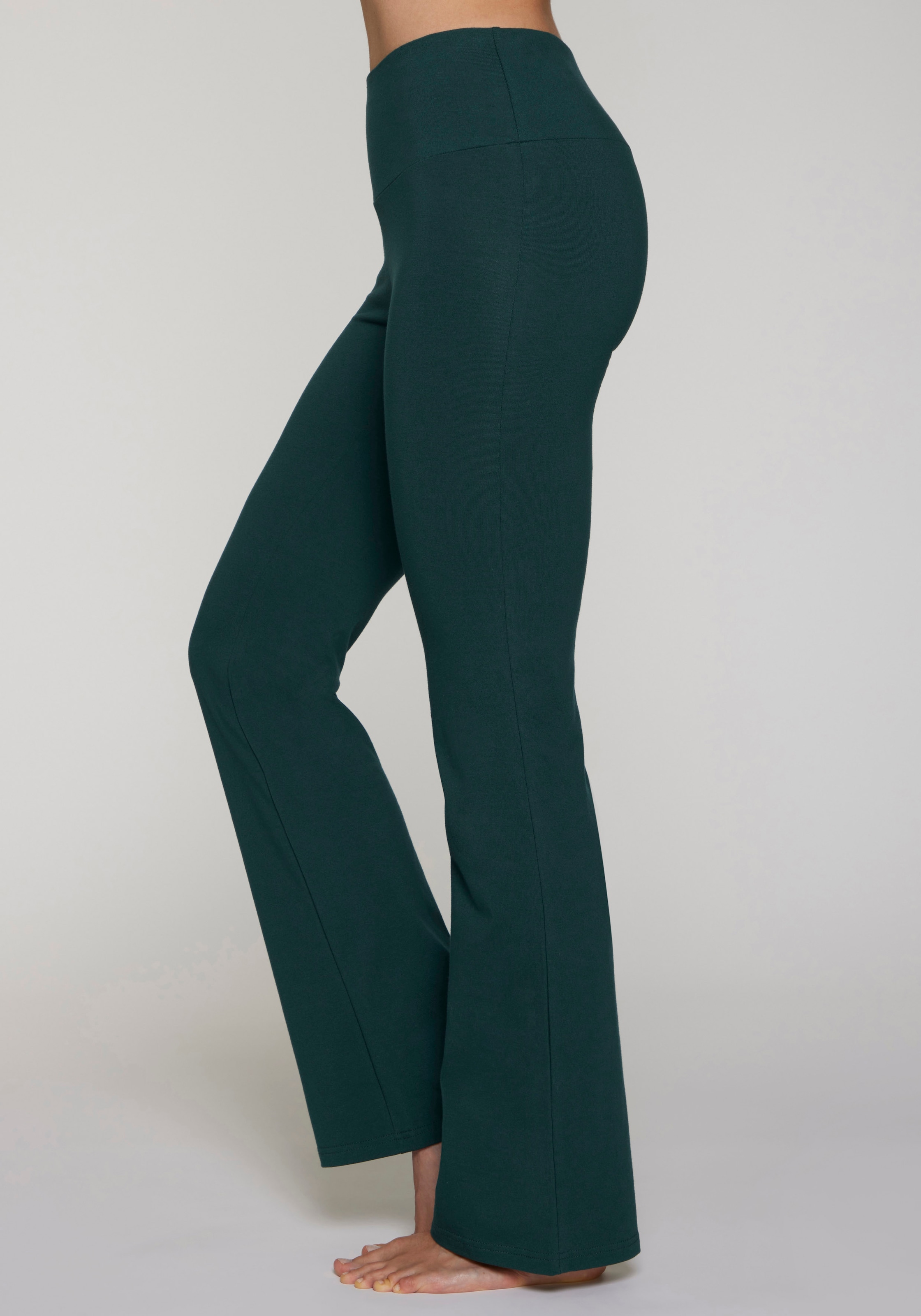 LASCANA ACTIVE Jazzpants, mit breitem Bündchen