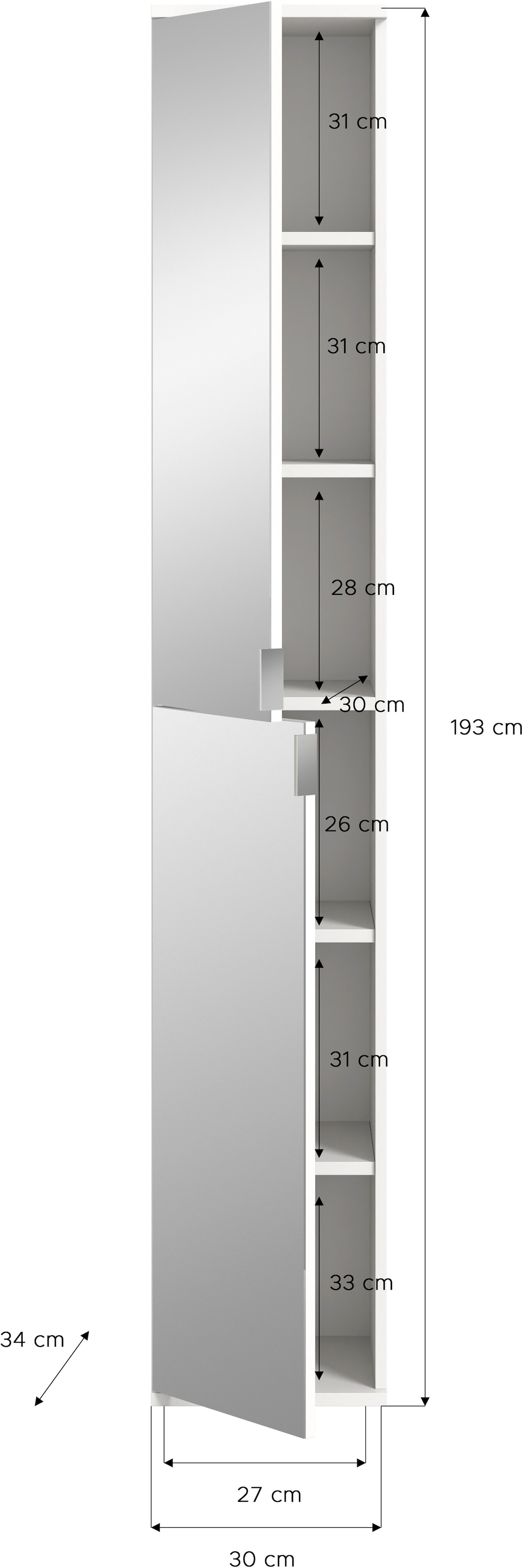 INOSIGN Garderobenschrank