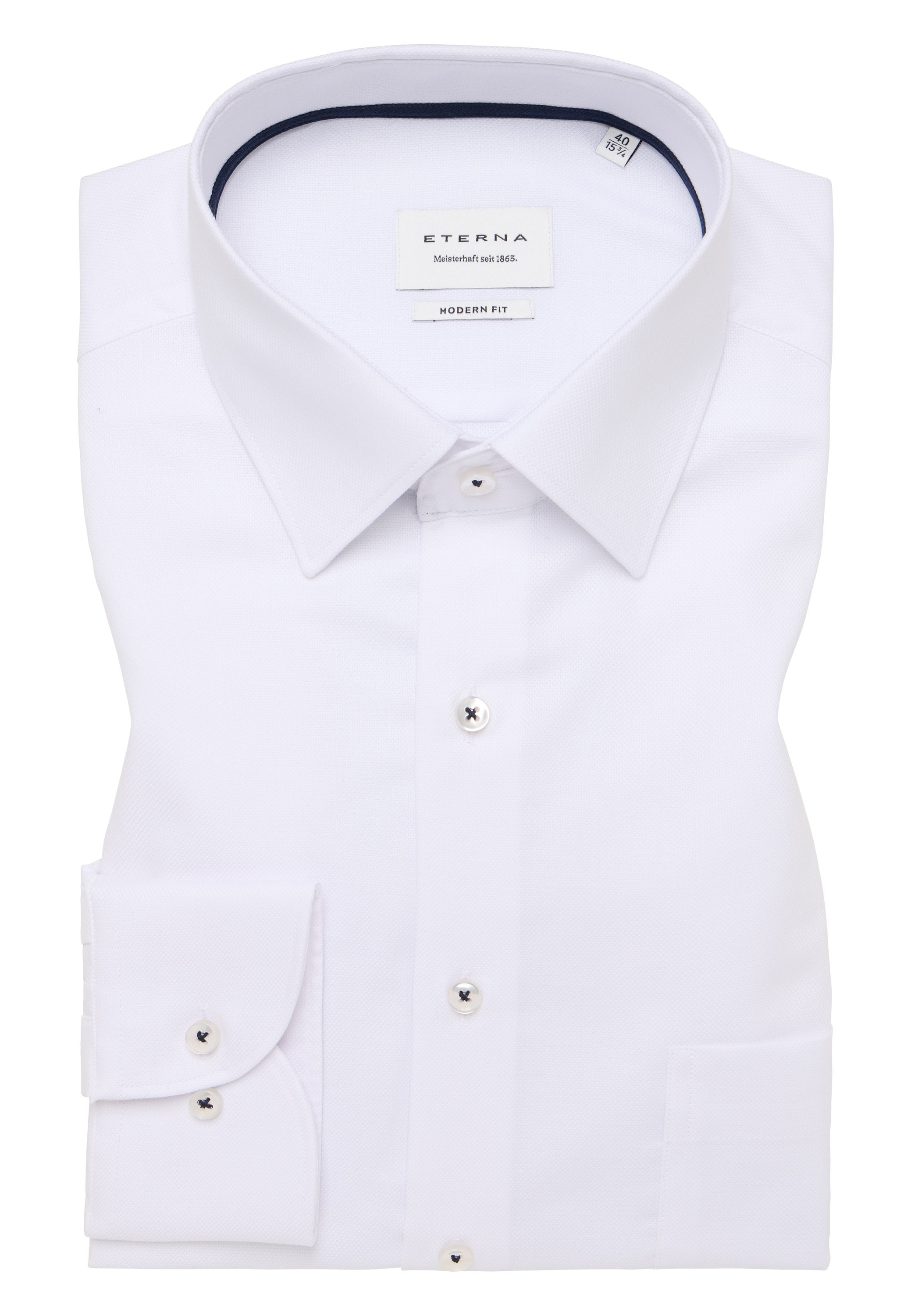 Eterna Langarmhemd »MODERN FIT«, NON IRON (bügelfrei)