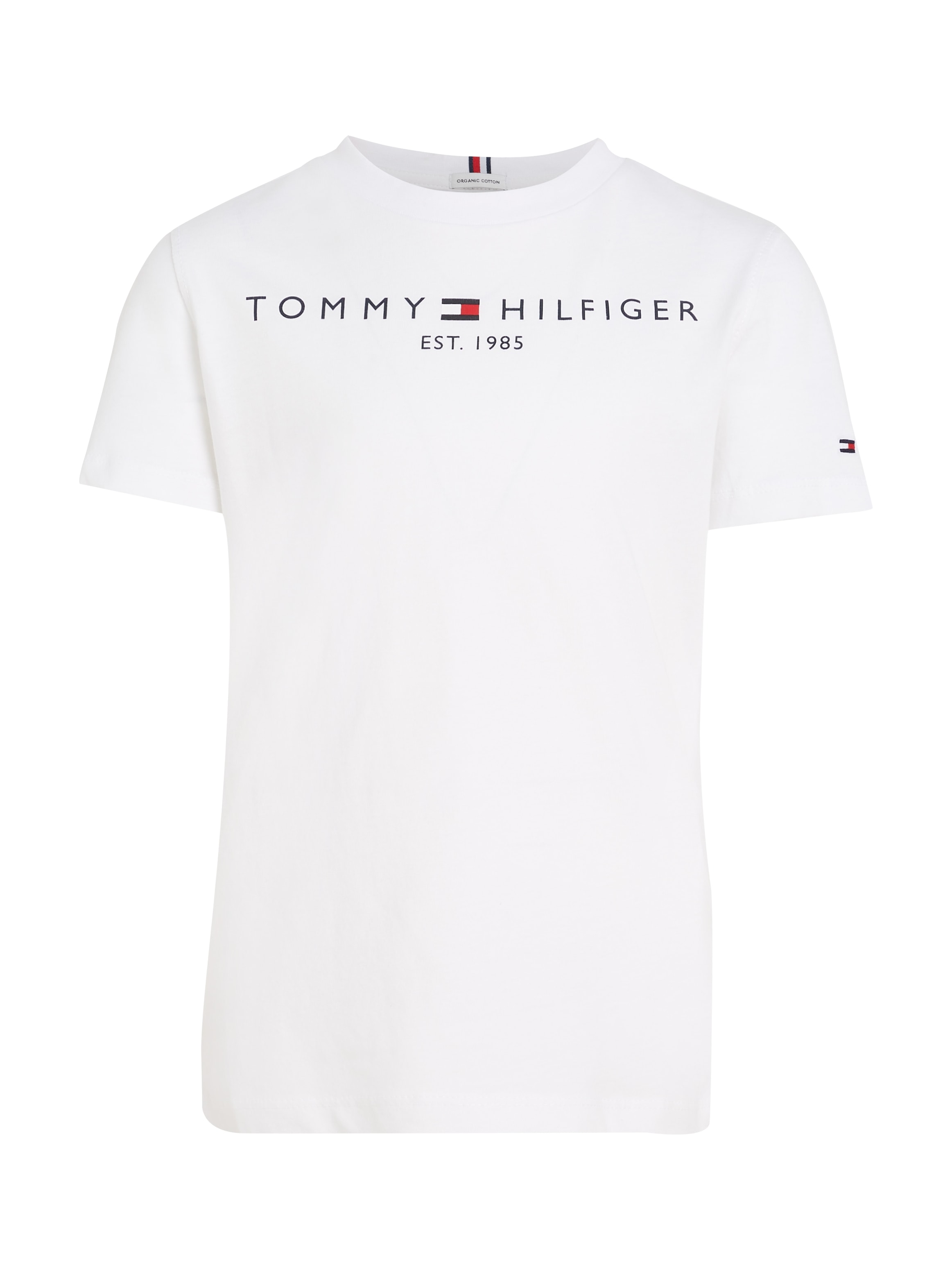 Tommy Hilfiger Rundhalsshirt »ESSENTIAL SWEATPANTS«, mit Tommy Hilfger Logo-Schriftzug