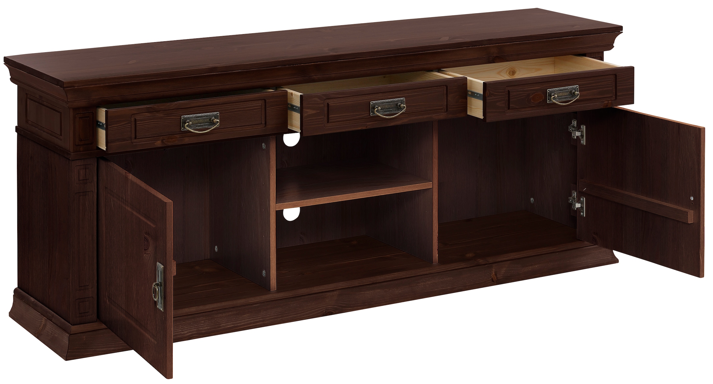 Home affaire TV-Board »Vinales«, Breite 158 cm, mit 3 Schubladen