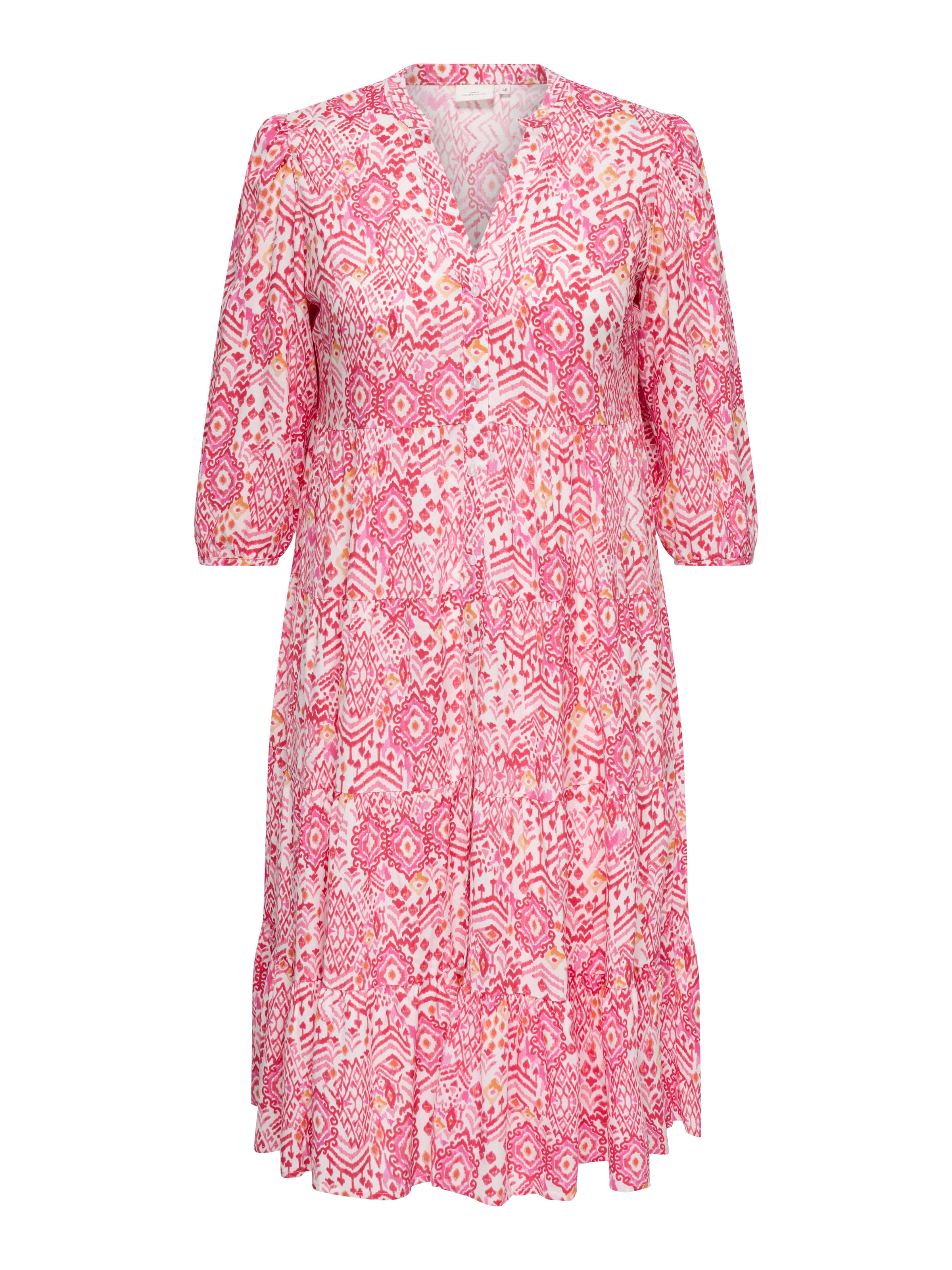 ONLY CARMAKOMA Tunikakleid »CARMILANA 3/4 DRESS WVN NOOS«