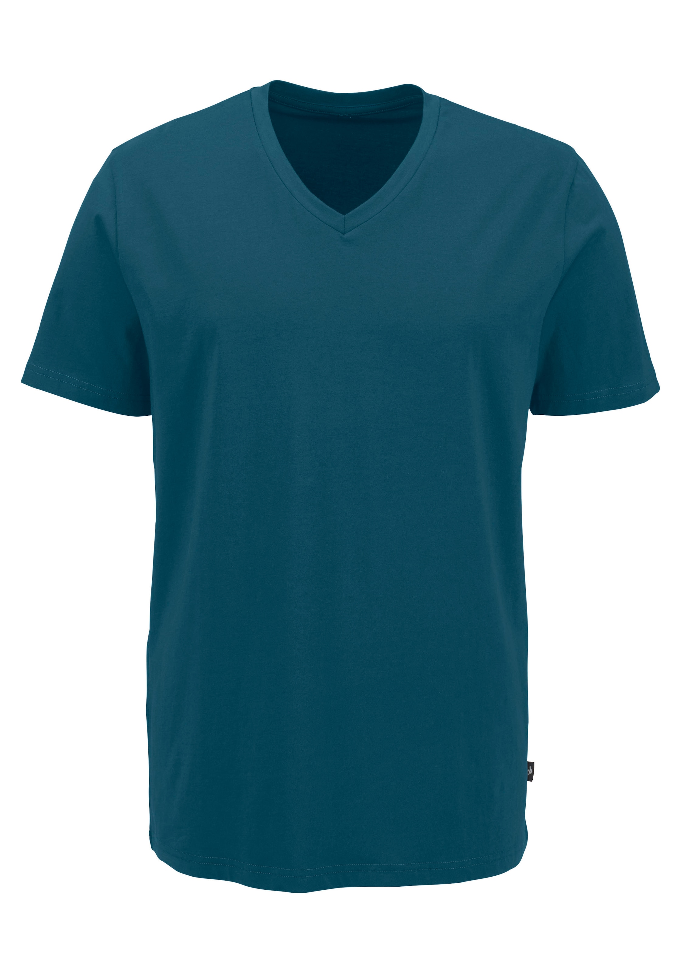 Image of Bruno Banani T-Shirt 3er-Pack, 3 Stk. mit V-Ausschnitt, perfekte Passform, aus elastischer Baumwolle