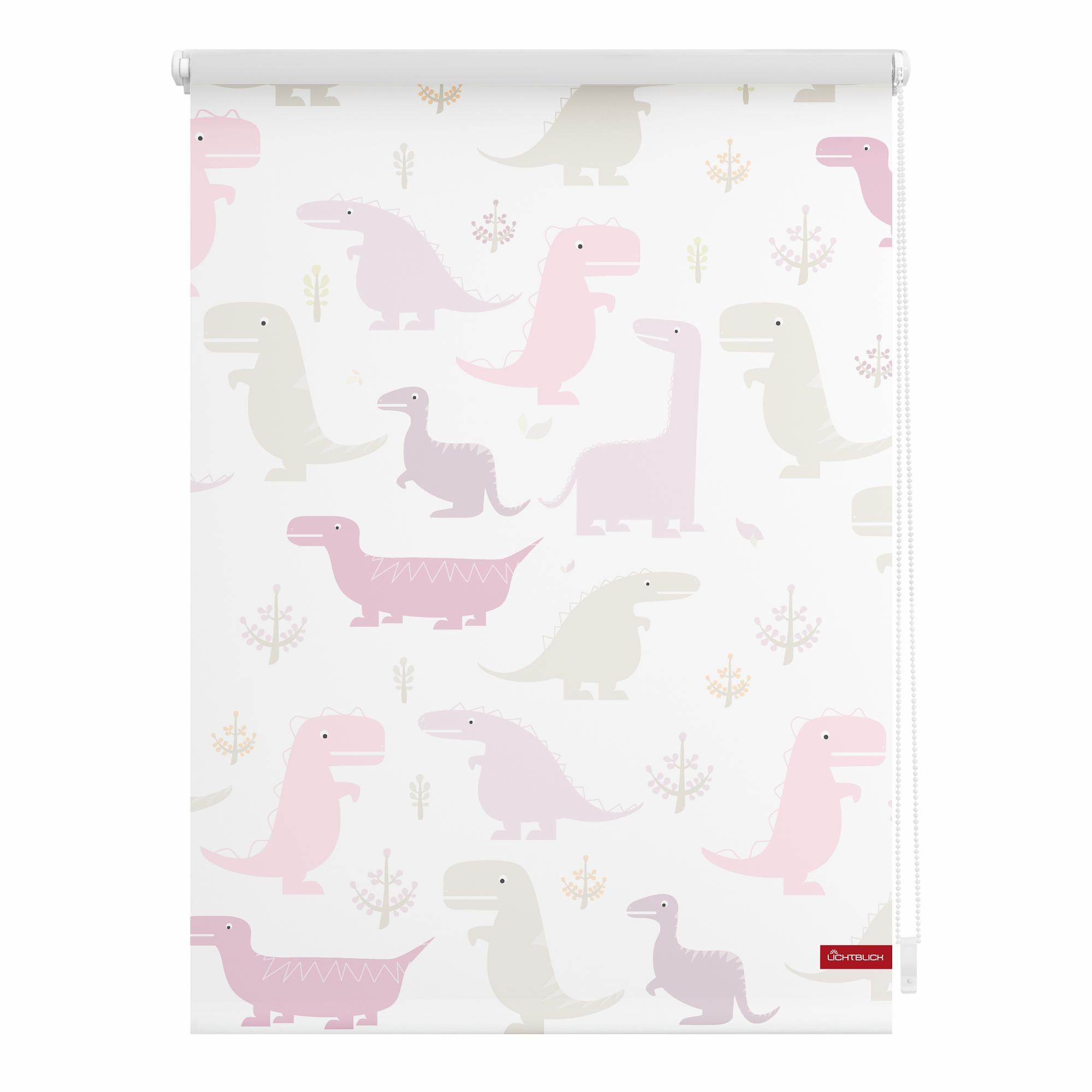 Image of LICHTBLICK ORIGINAL Seitenzugrollo »Klemmfix Motiv Dino«, Lichtschutz, ohne Bohren, freihängend, bedruckt bei Ackermann Versand Schweiz