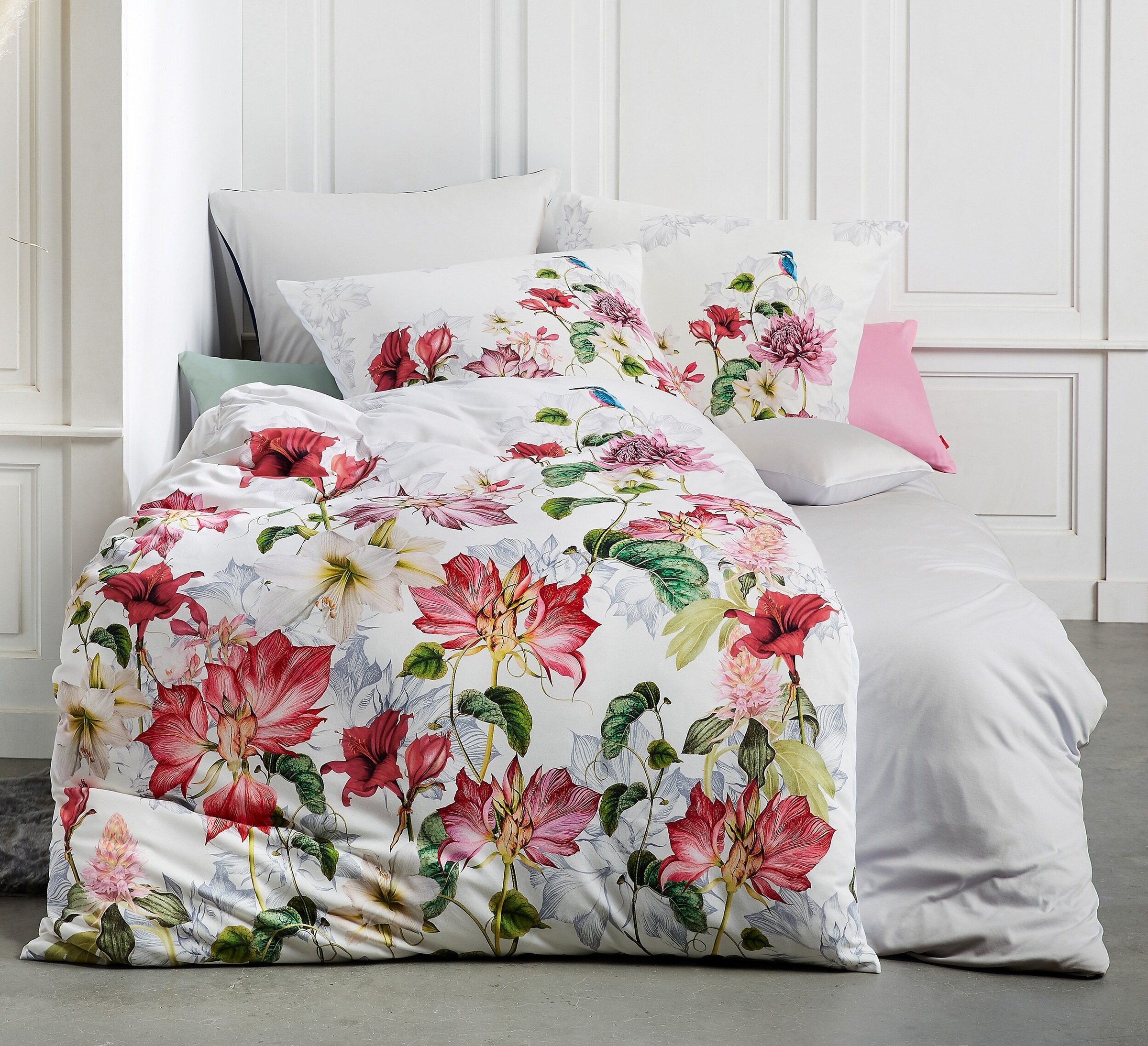 Image of fleuresse Wendebettwäsche »Bed Art J 4129 (2tlg.)«, (2 tlg.), mit eindrucksvoller Blütenpracht bei Ackermann Versand Schweiz