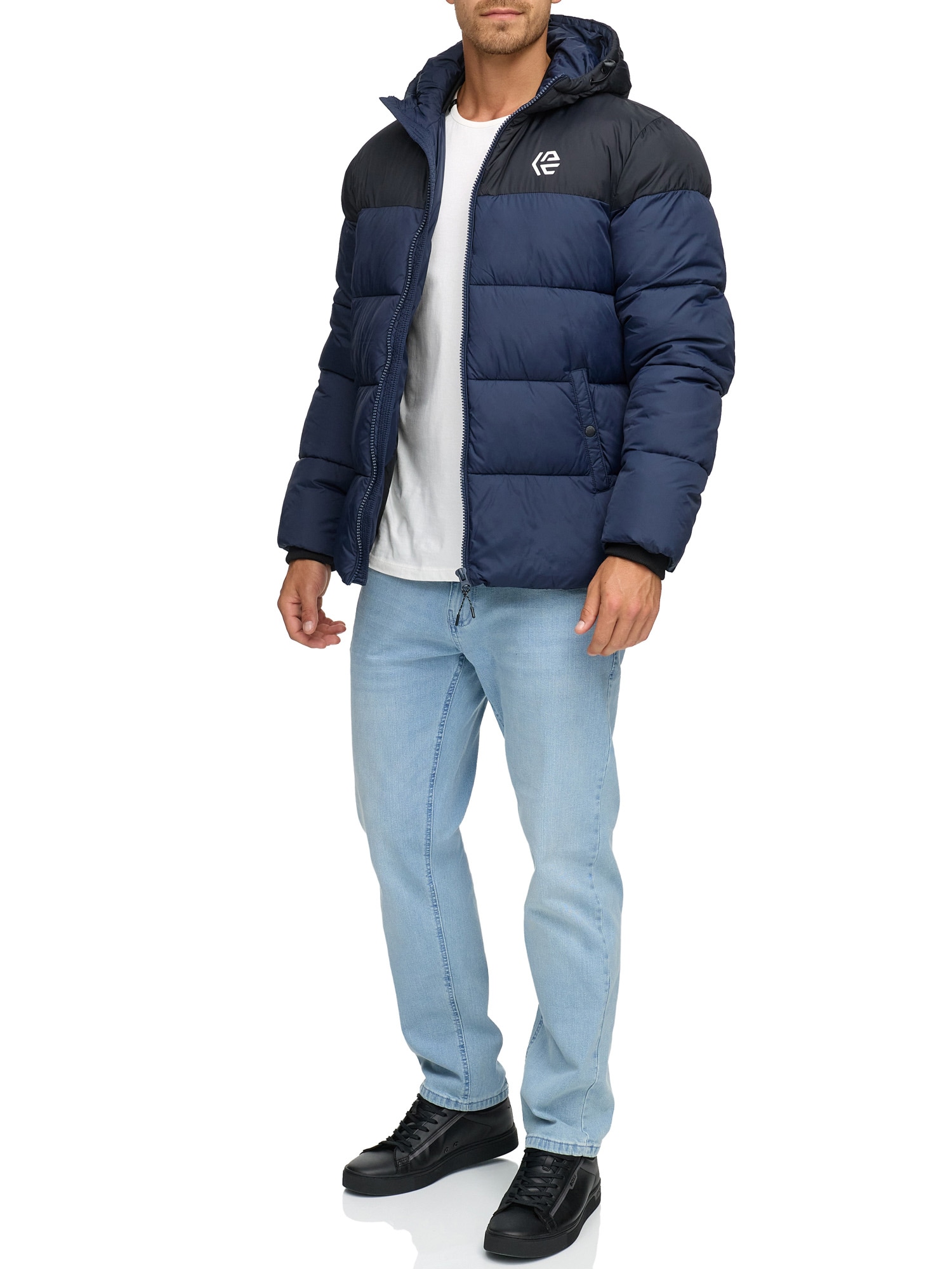 Indicode Steppjacke »INAlanin«, mit Kapuze