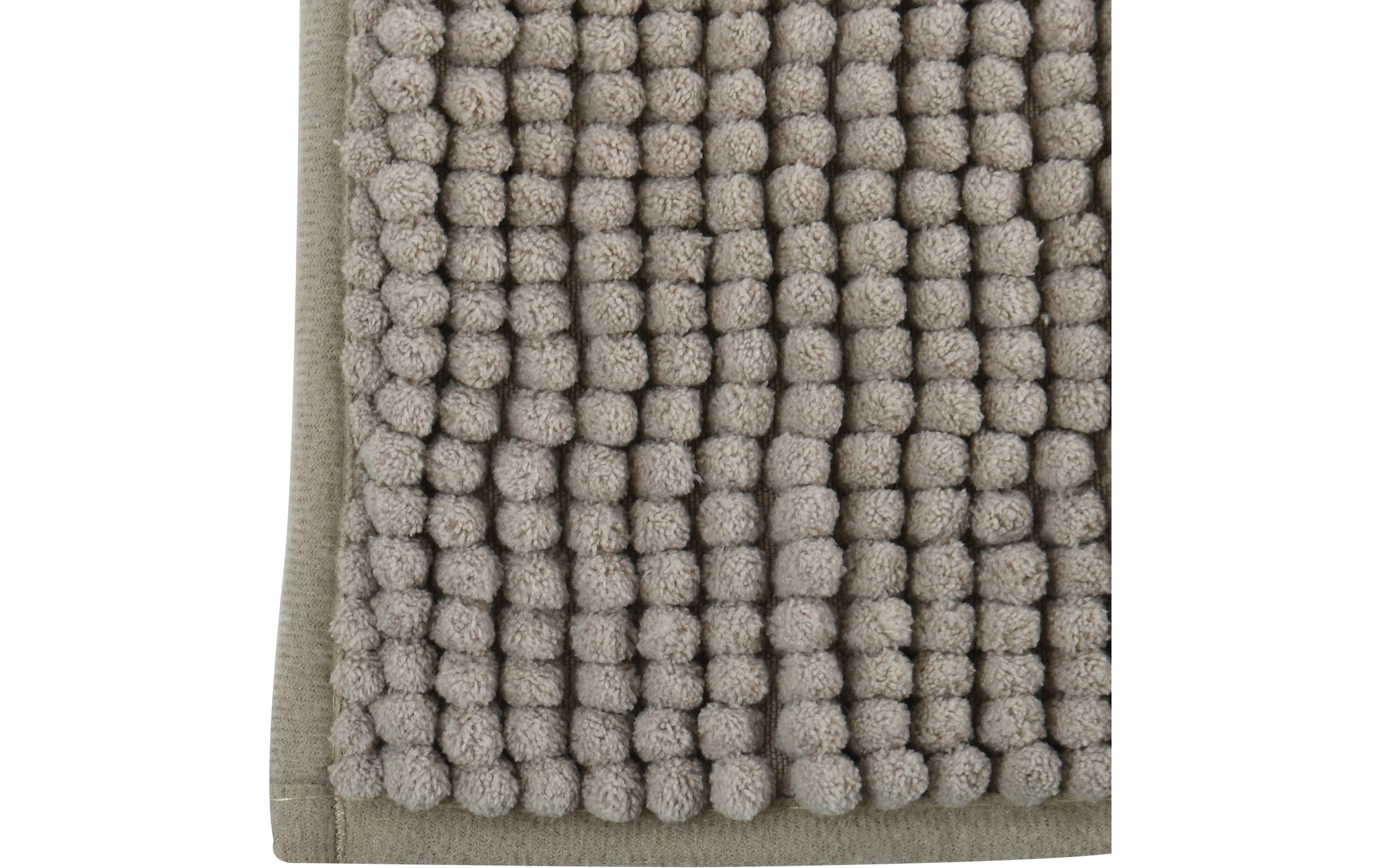 MSV Badematte »Chenille Taupe«