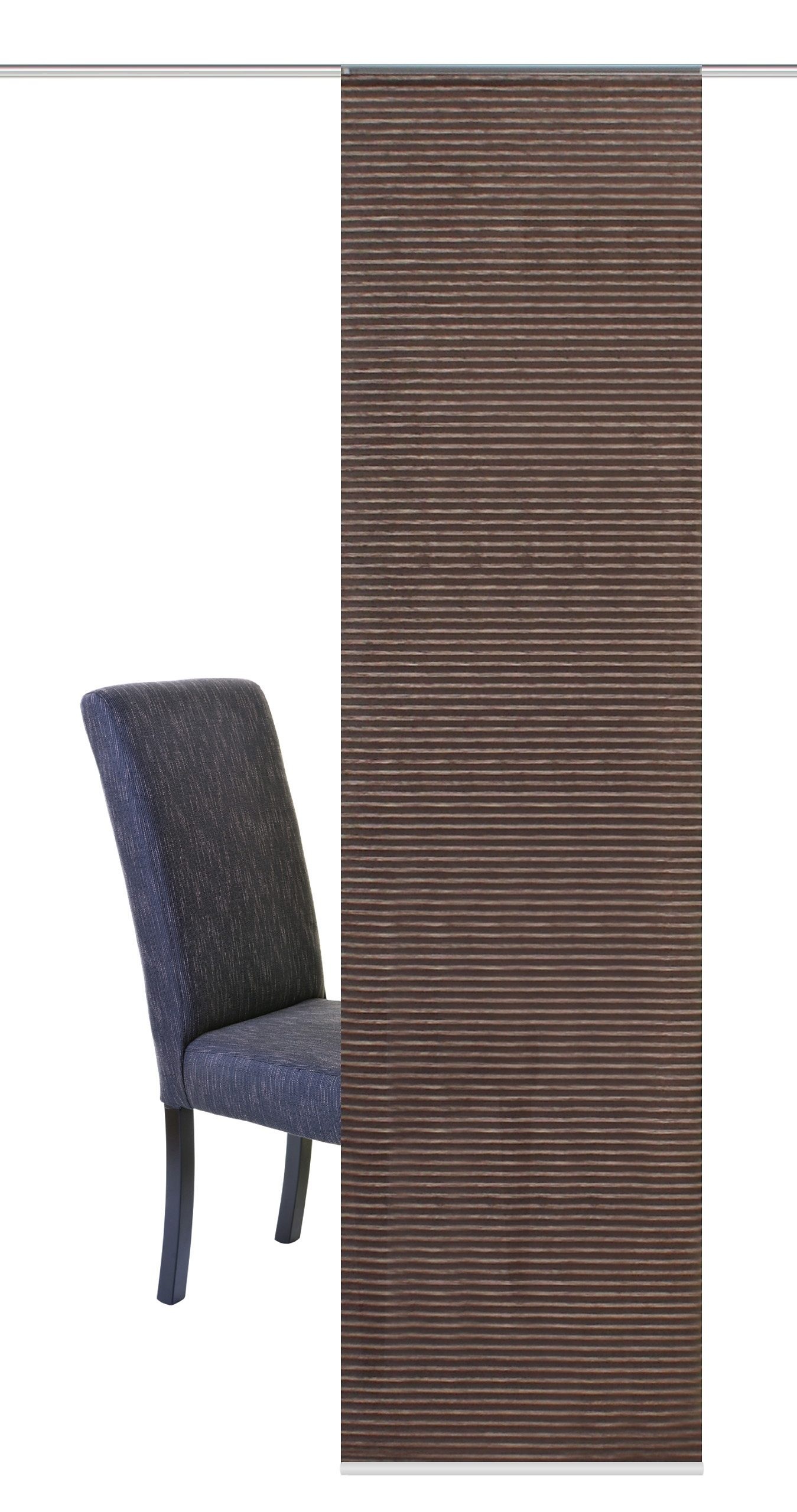 Image of HOME WOHNIDEEN Schiebegardine »JACOB«, (1 St.), HxB: 245x60, inkl. Befestigungszubehör bei Ackermann Versand Schweiz