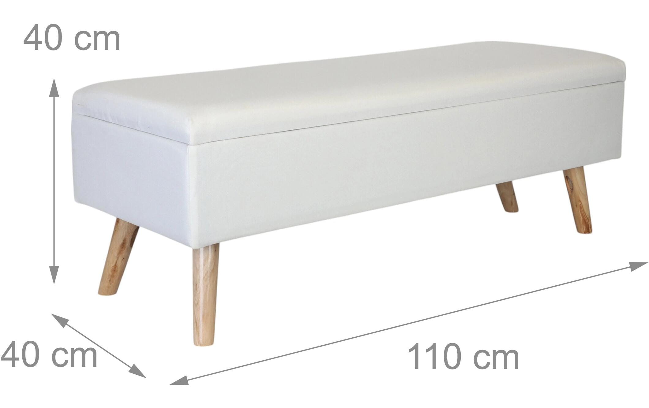 relaxdays Sitzbank »110 x 40 cm«