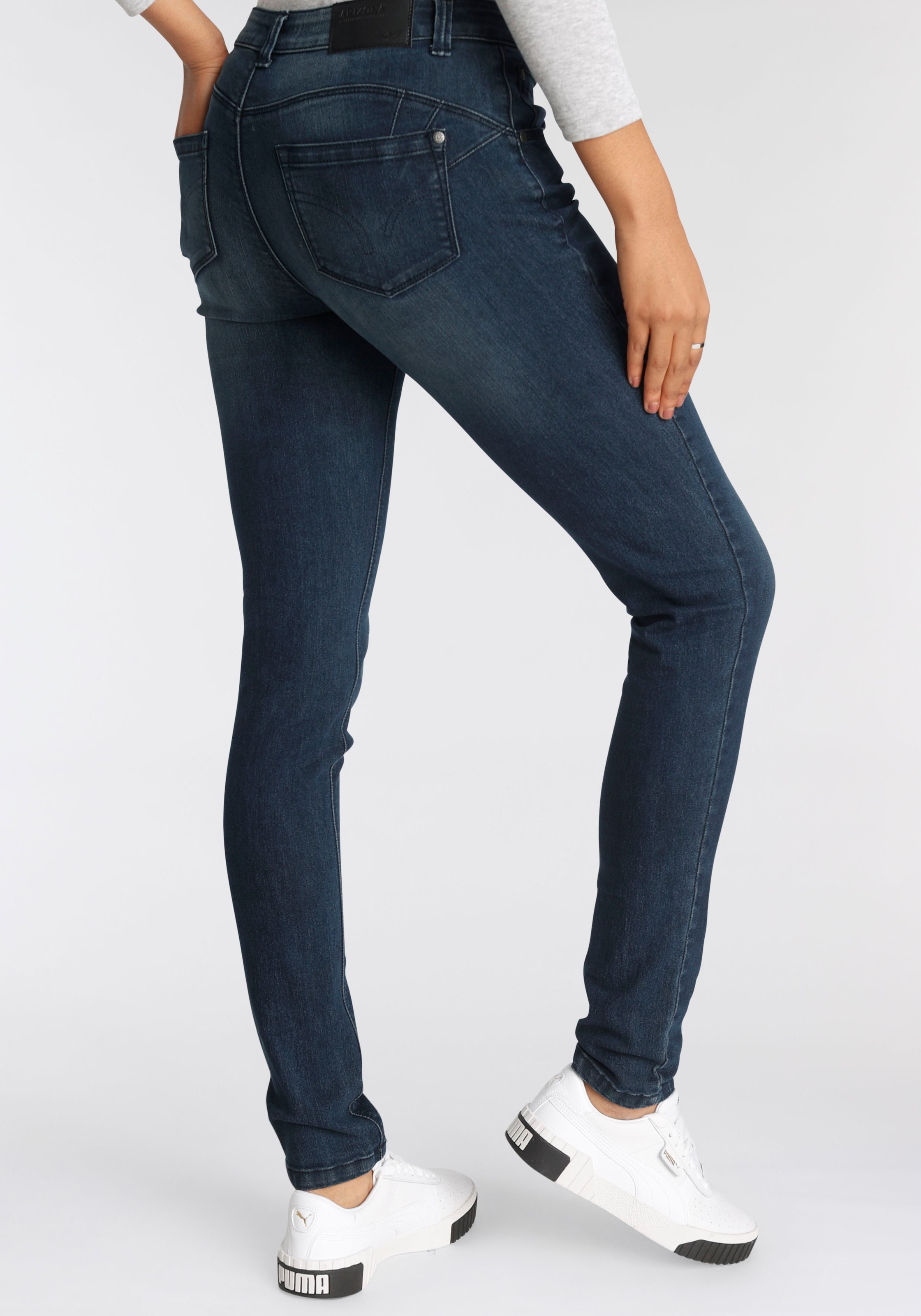 Arizona Skinny-fit-Jeans Mid simplement »Shaping«, Waist Commander