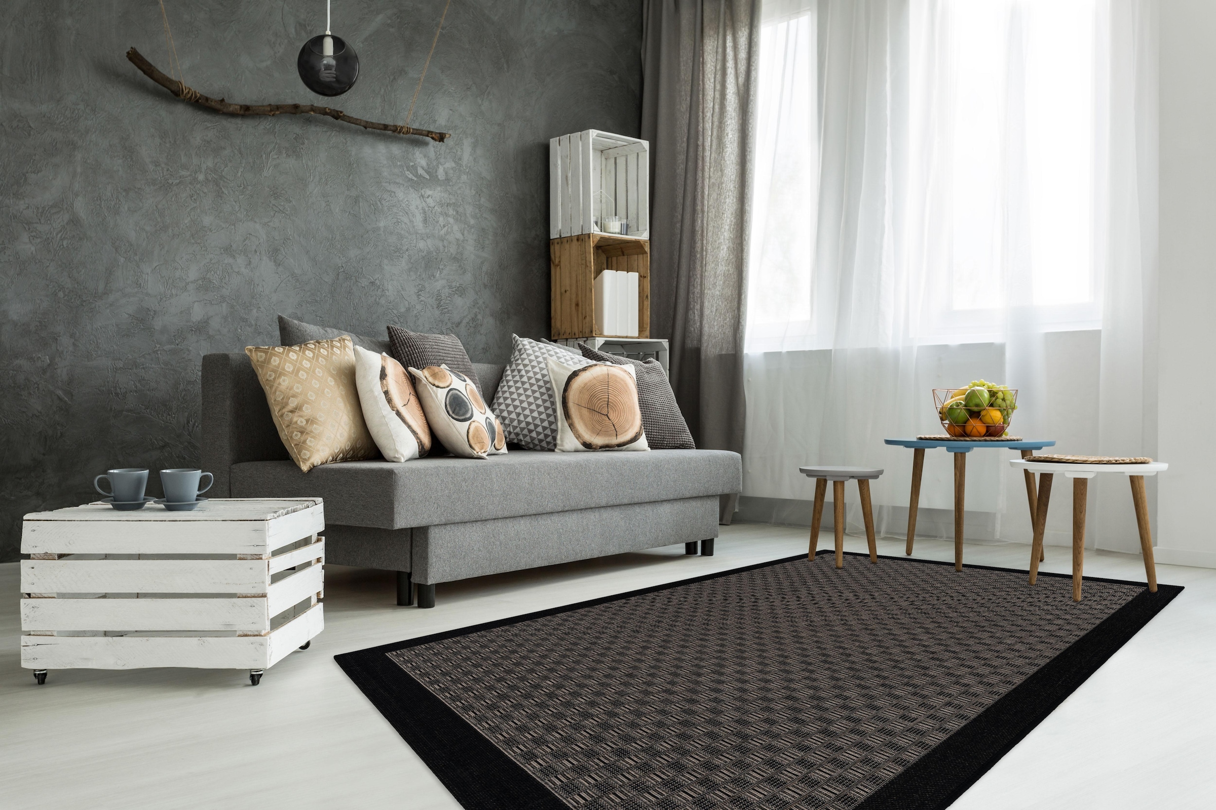 LALEE Läufer »Sunset 608«, rechteckig, 5 mm Höhe, In- und Outdoor geeignet, pflegeleicht, Wohnzimmer