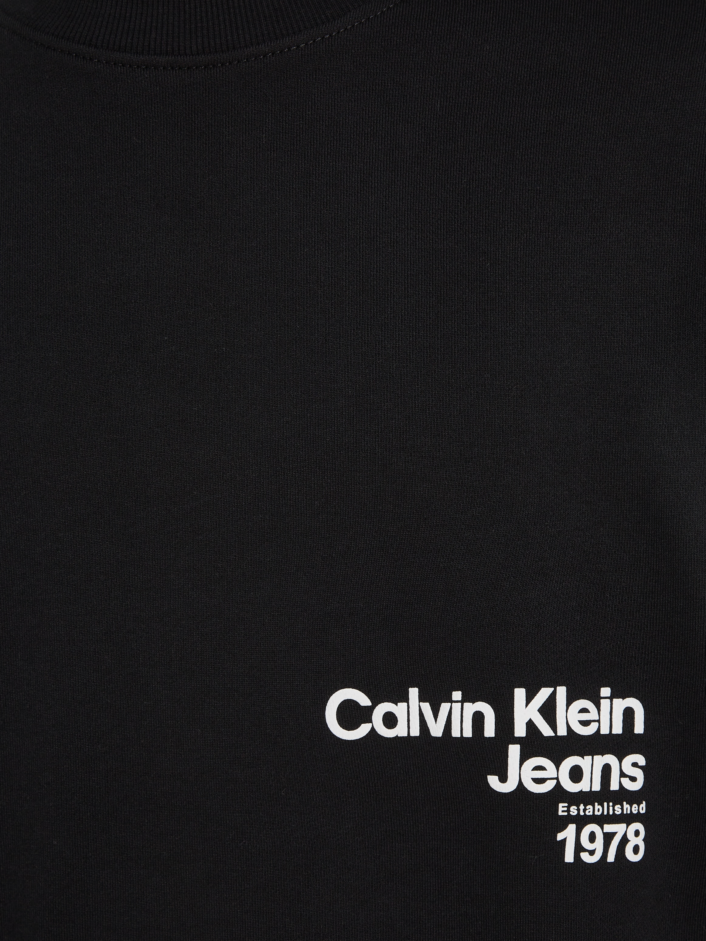 Calvin Klein Jeans Sweatshirt »DIFFUSED LOGO CREW NECK«, mit Logodruck