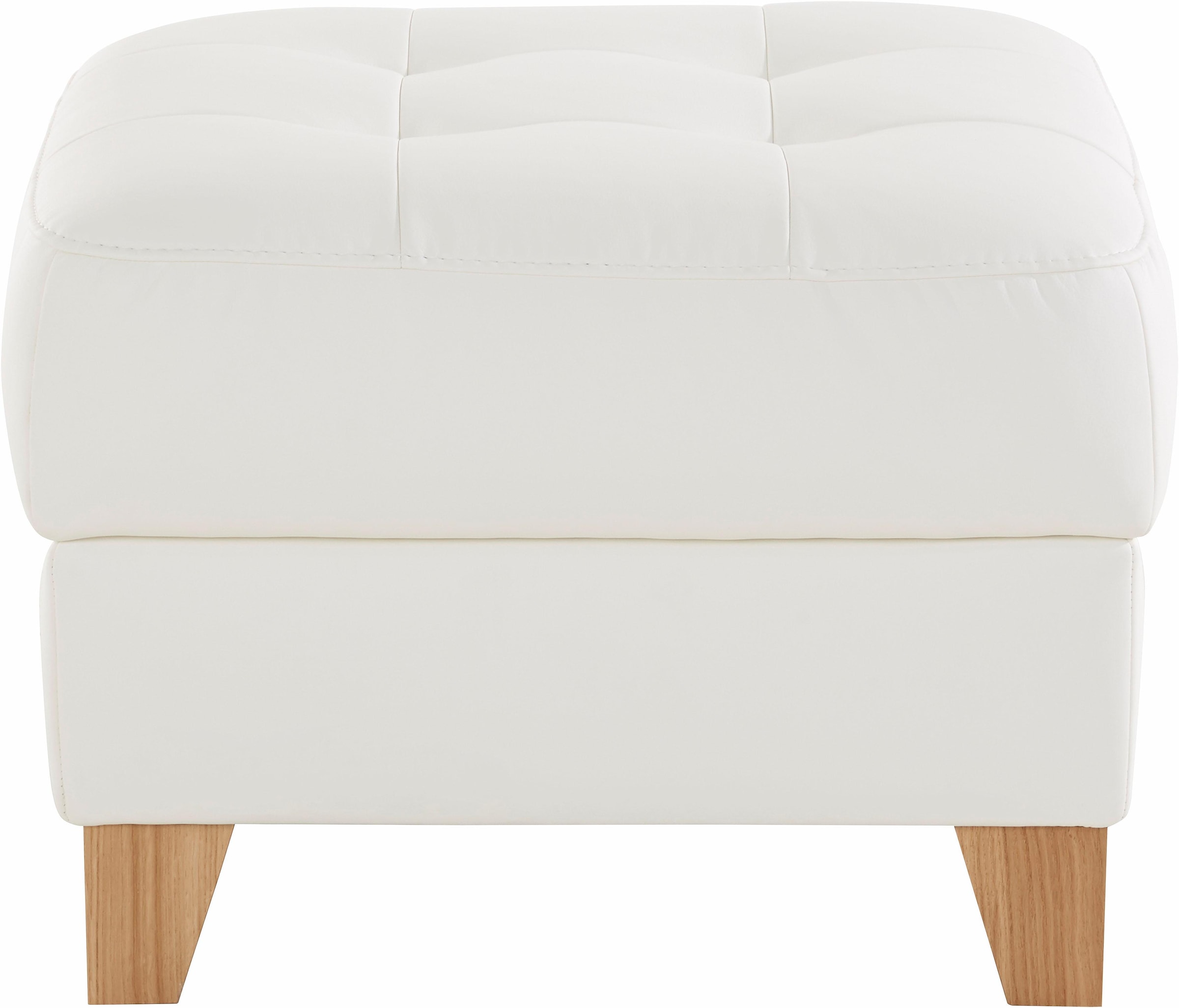 exxpo - sofa fashion Tabouret »Elio bequemer Sitzkomfort und aufwendiger Detailverarbeitung« mit Staufach unter der Sitzfläche