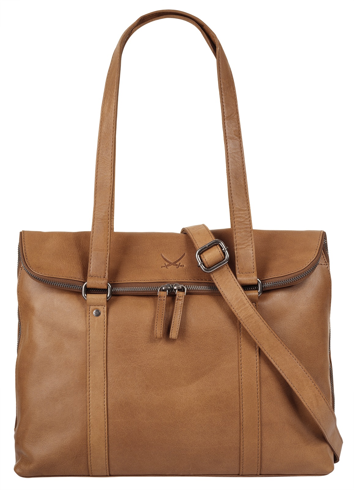 Sansibar Shopper, echt Leder