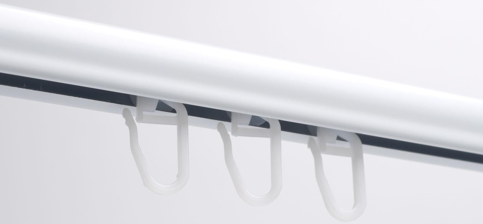 Liedeco U-Schiene »U-STORELAU01GS« 1 läufig-läufig Fixmass